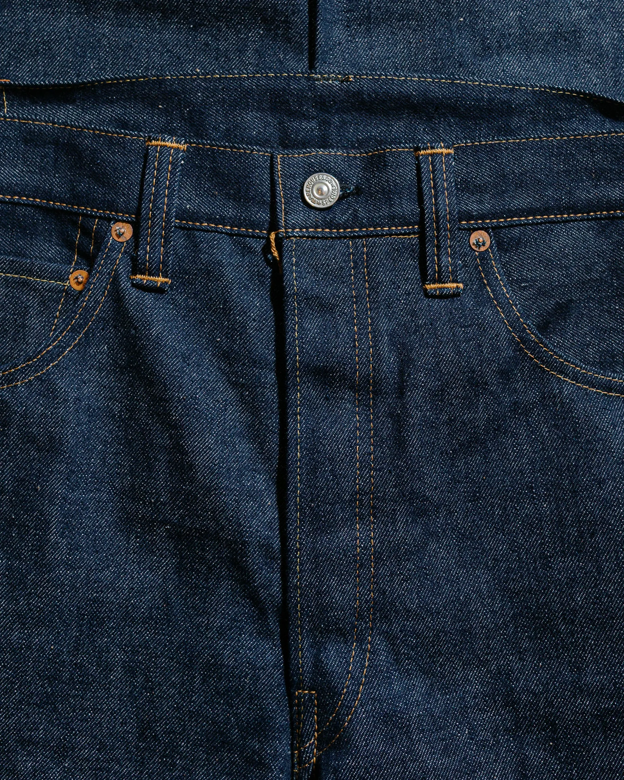 Warehouse Lot. 1001XX(1000XX) 1954 Model Indigo Denim sold by Lost & Found product image thumbnail 5