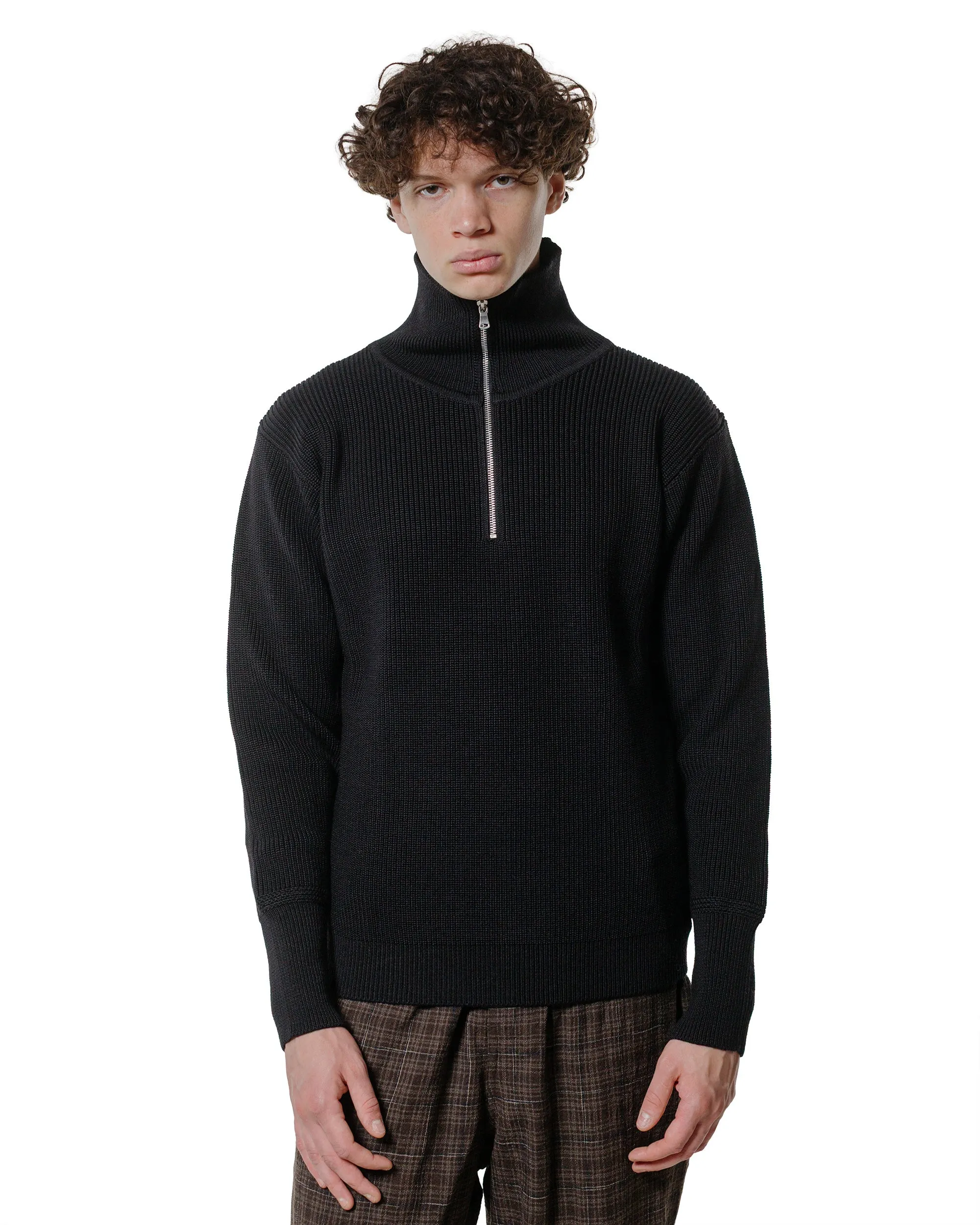 Andersen-Andersen Sailor Half-Zip Black sold by Lost & Found product image thumbnail 2