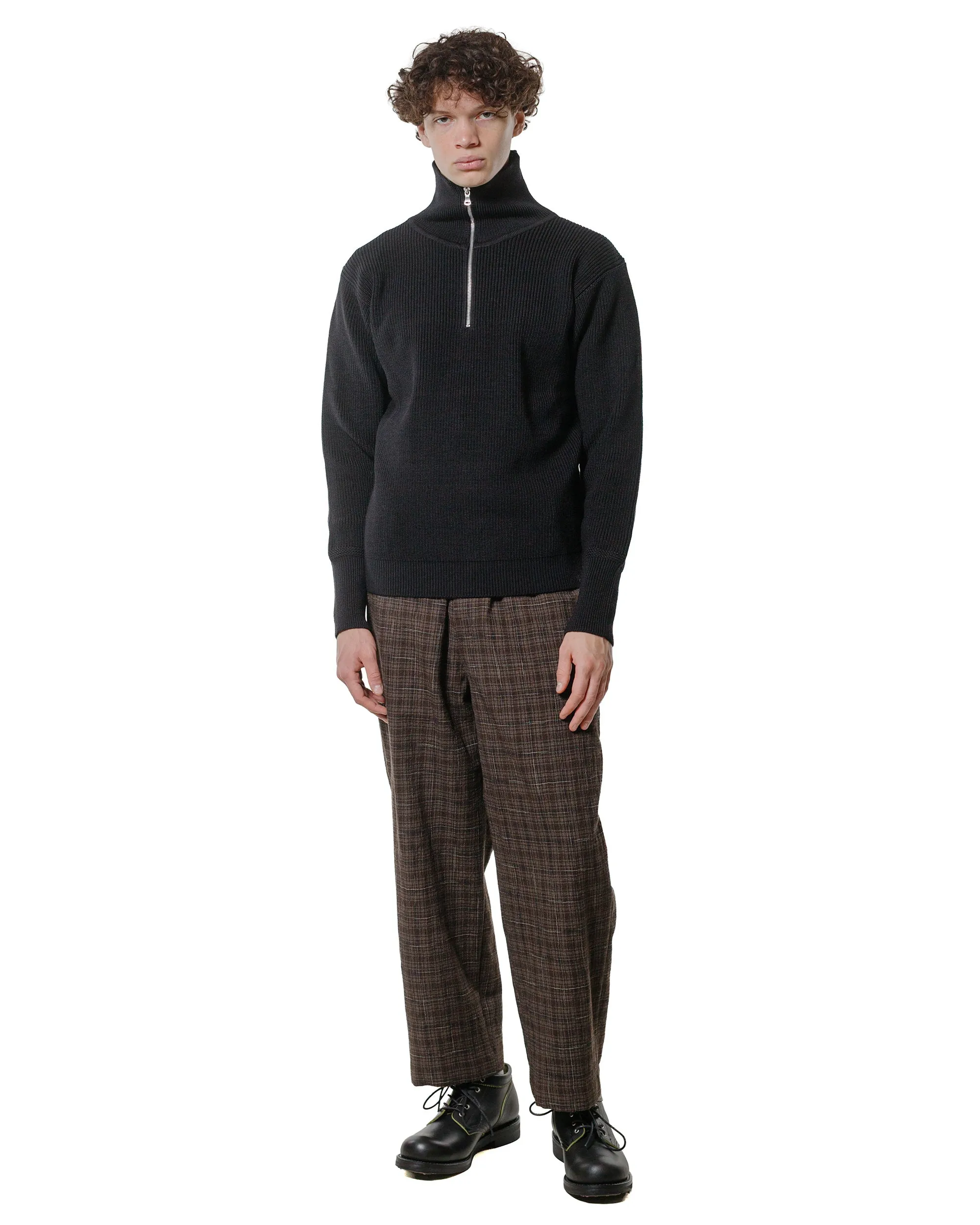 Andersen-Andersen Sailor Half-Zip Black sold by Lost & Found product image thumbnail 4