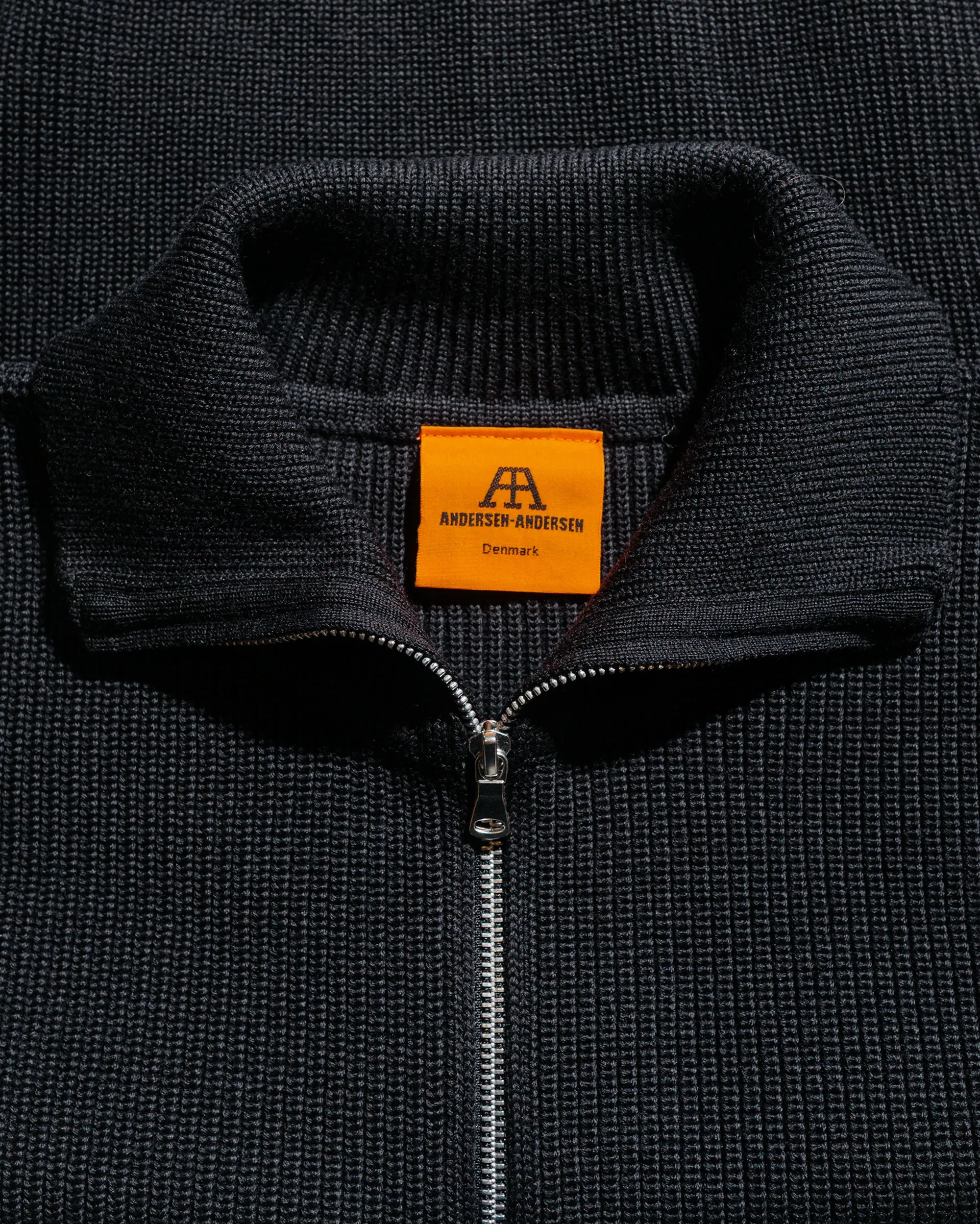 Andersen-Andersen Sailor Half-Zip Black sold by Lost & Found product image thumbnail 5