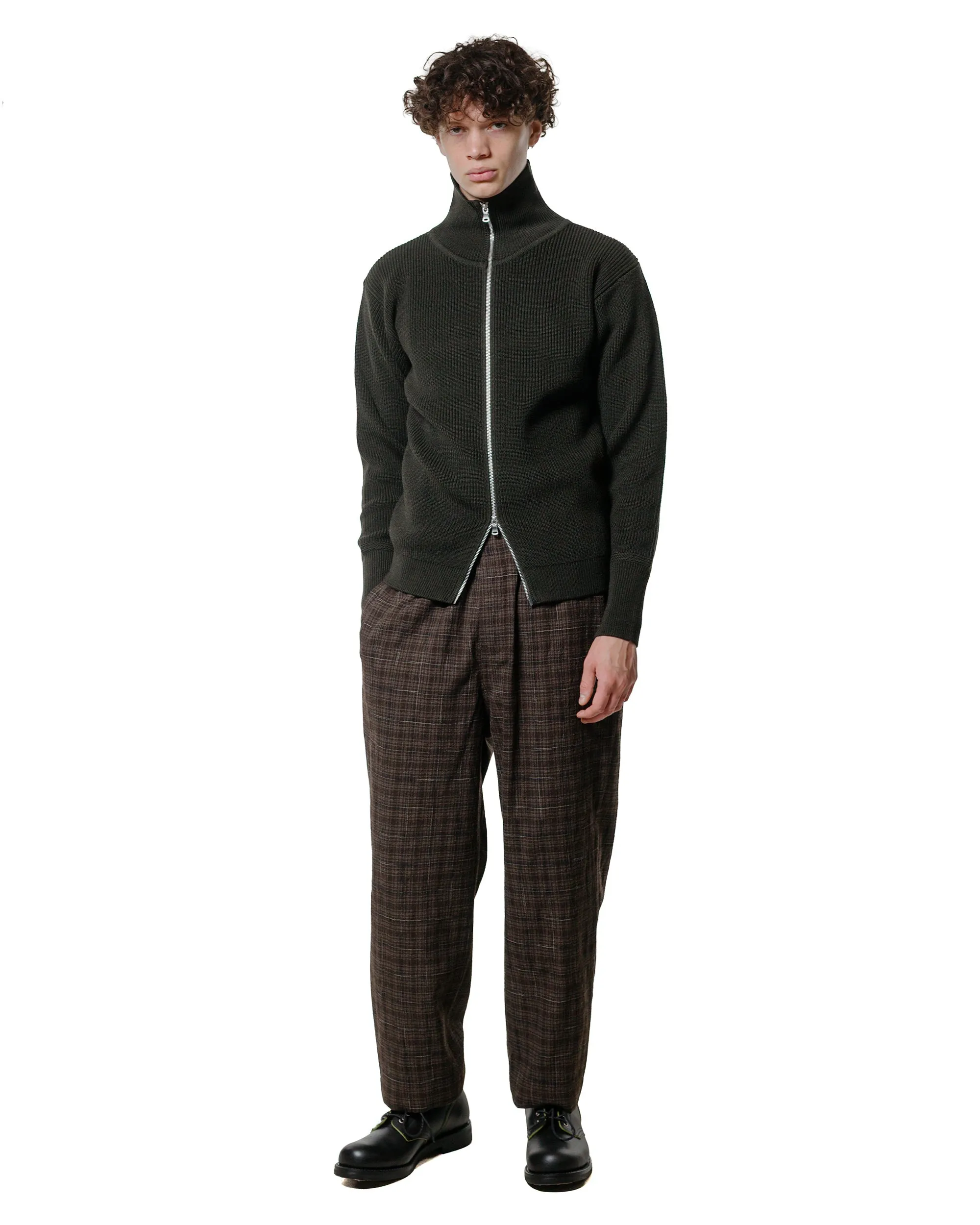 Andersen-Andersen Sailor Full-Zip Hunting Green sold by Lost & Found product image thumbnail 4