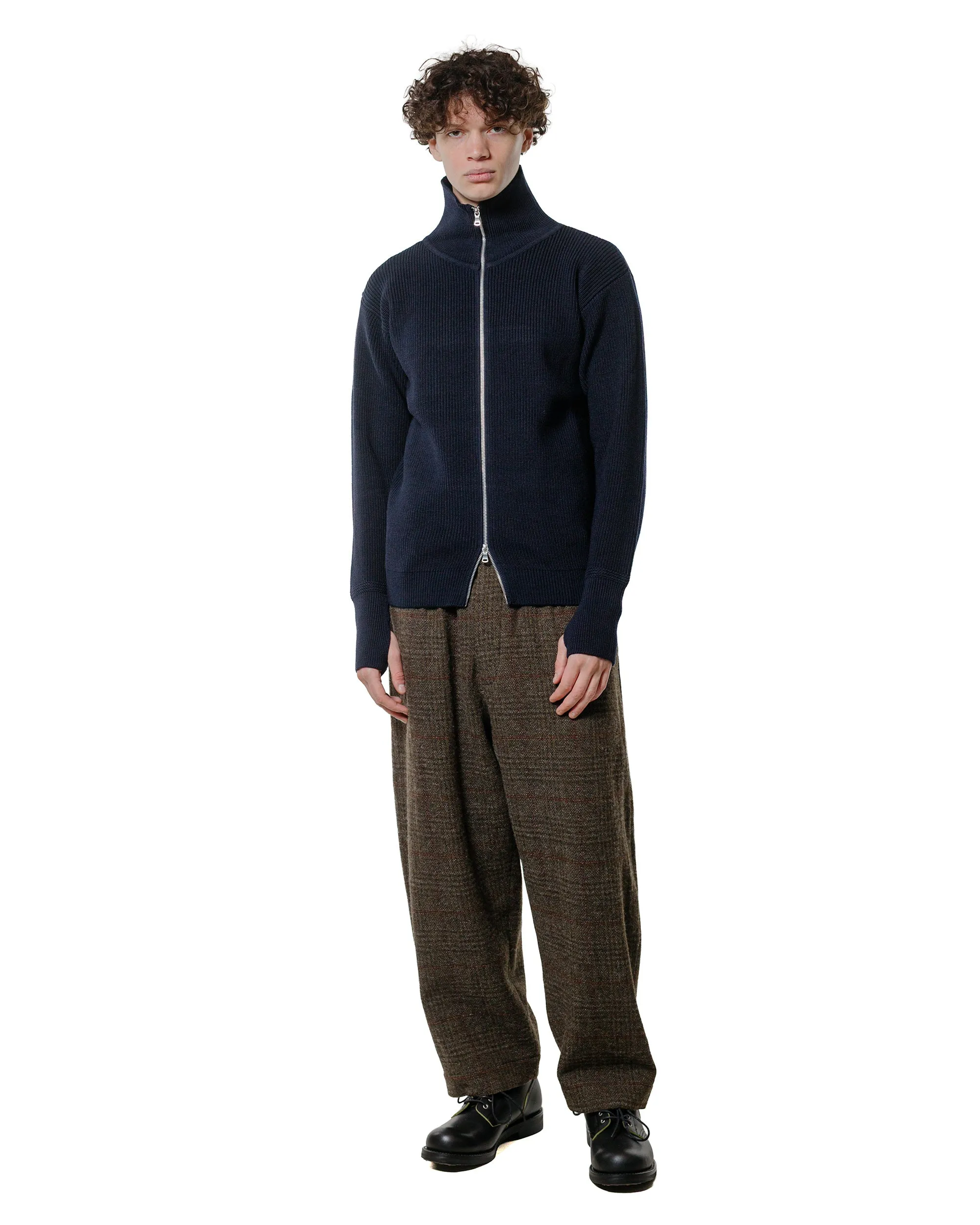 Andersen-Andersen Sailor Full-Zip Dark Navy sold by Lost & Found product image thumbnail 4