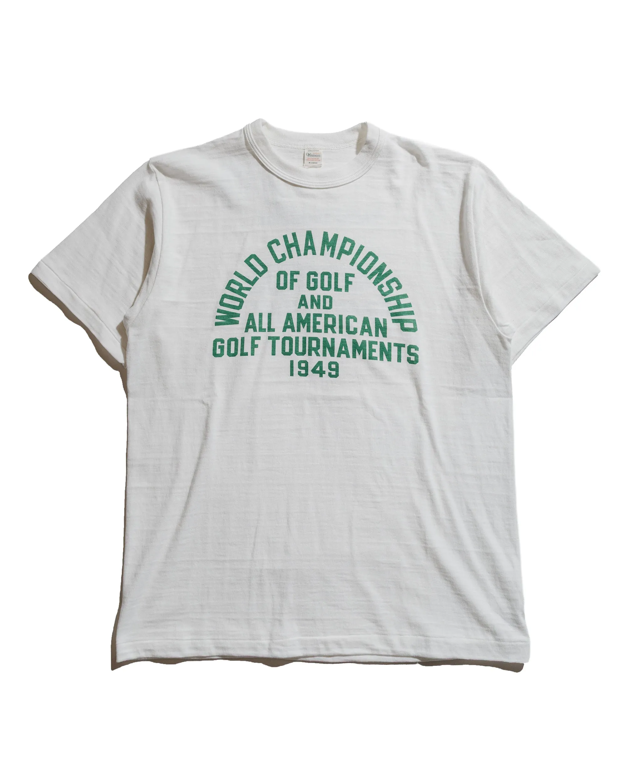 Warehouse Lot. 4601 GOLF TOURNAMENTS Off White sold by Lost & Found