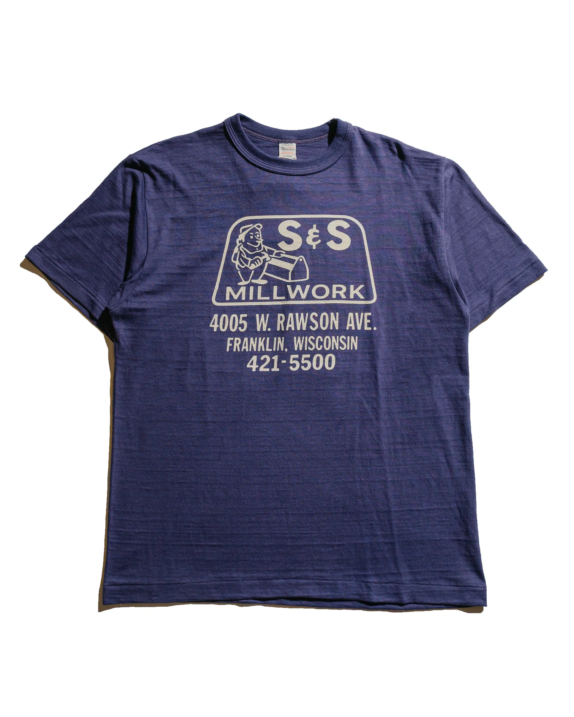Warehouse Lot. 4601 S&S Navy sold by Lost & Found