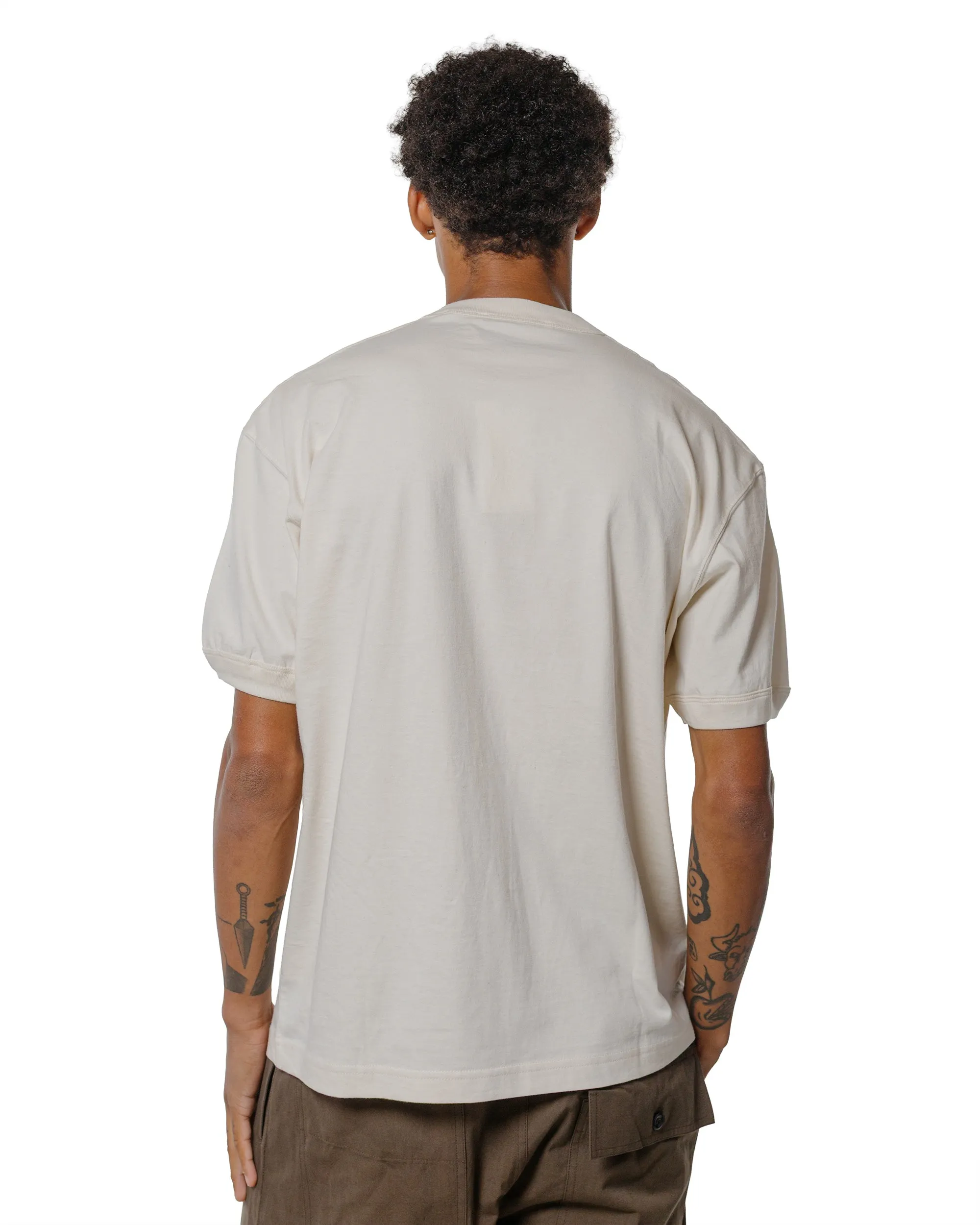 Body of Work Finch Ringer T-Shirt Natural sold by Lost & Found product image thumbnail 3