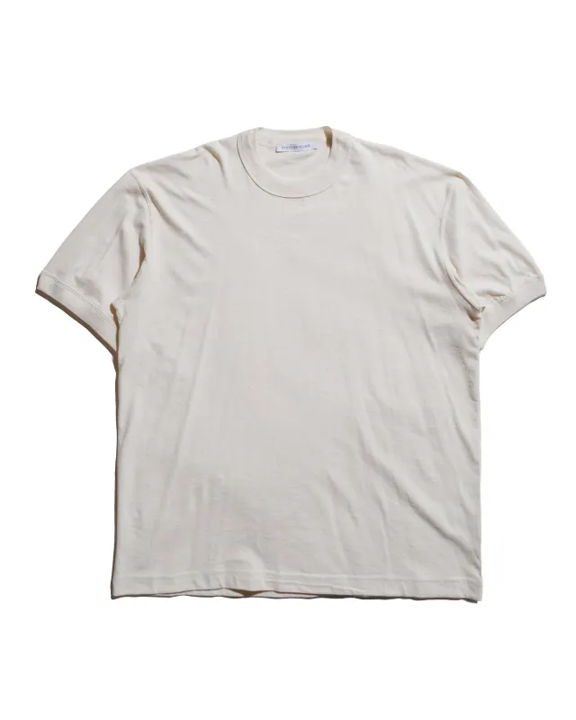Body of Work Finch Ringer T-Shirt Natural sold by Lost & Found