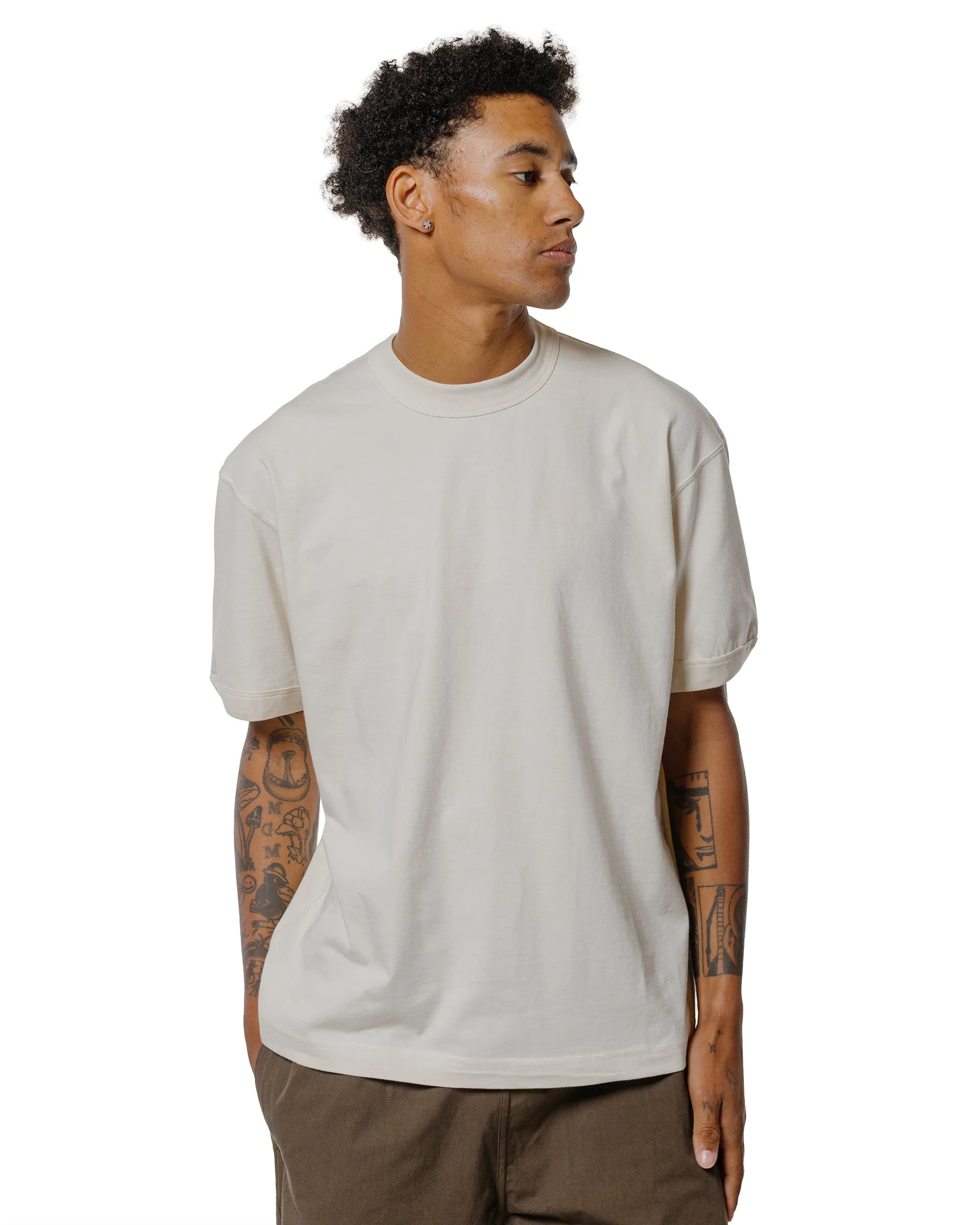 Body of Work Finch Ringer T-Shirt Natural sold by Lost & Found product image thumbnail 2