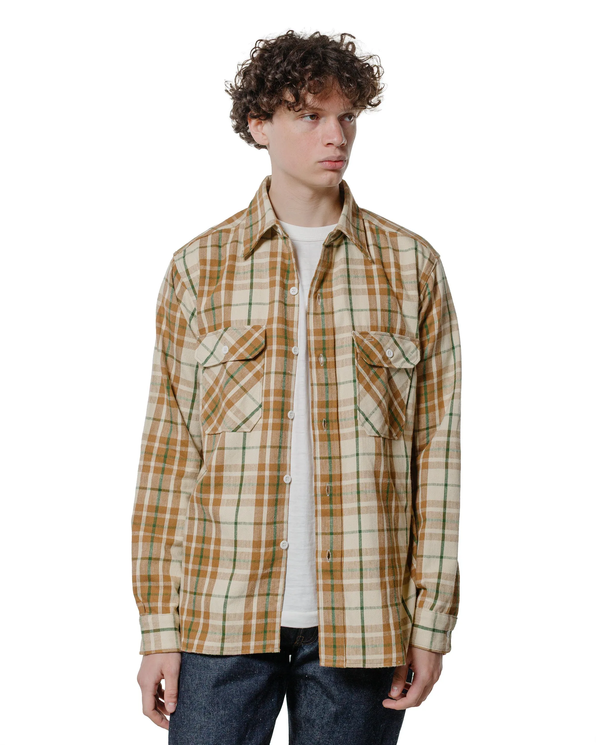 Warehouse Lot. JG-06 1940's Storm Shirt E Brown sold by Lost & Found product image thumbnail 2
