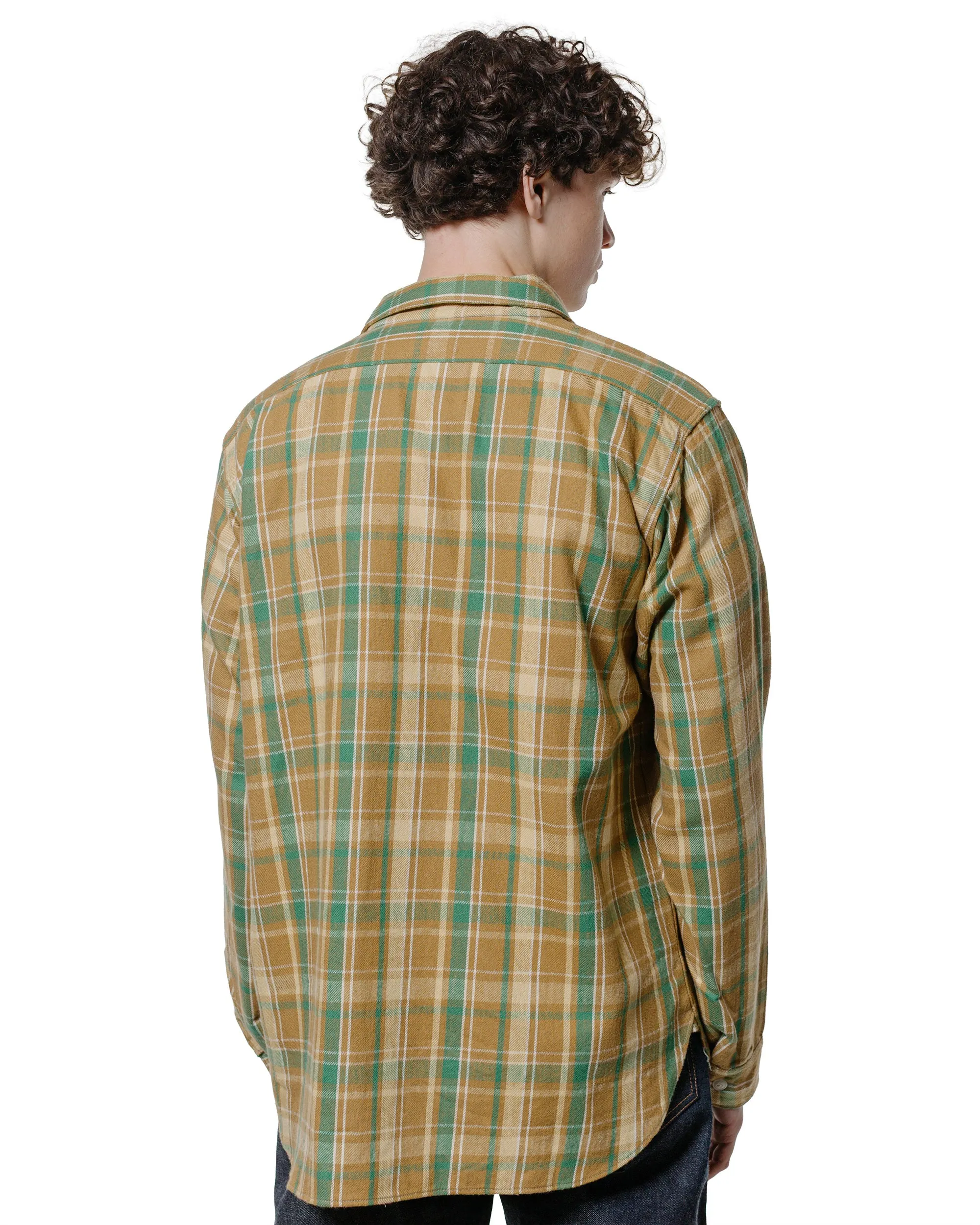 Warehouse Lot. JG-06-2 The Modern Flannel (The Notched Pockets) A Beige sold by Lost & Found product image thumbnail 3