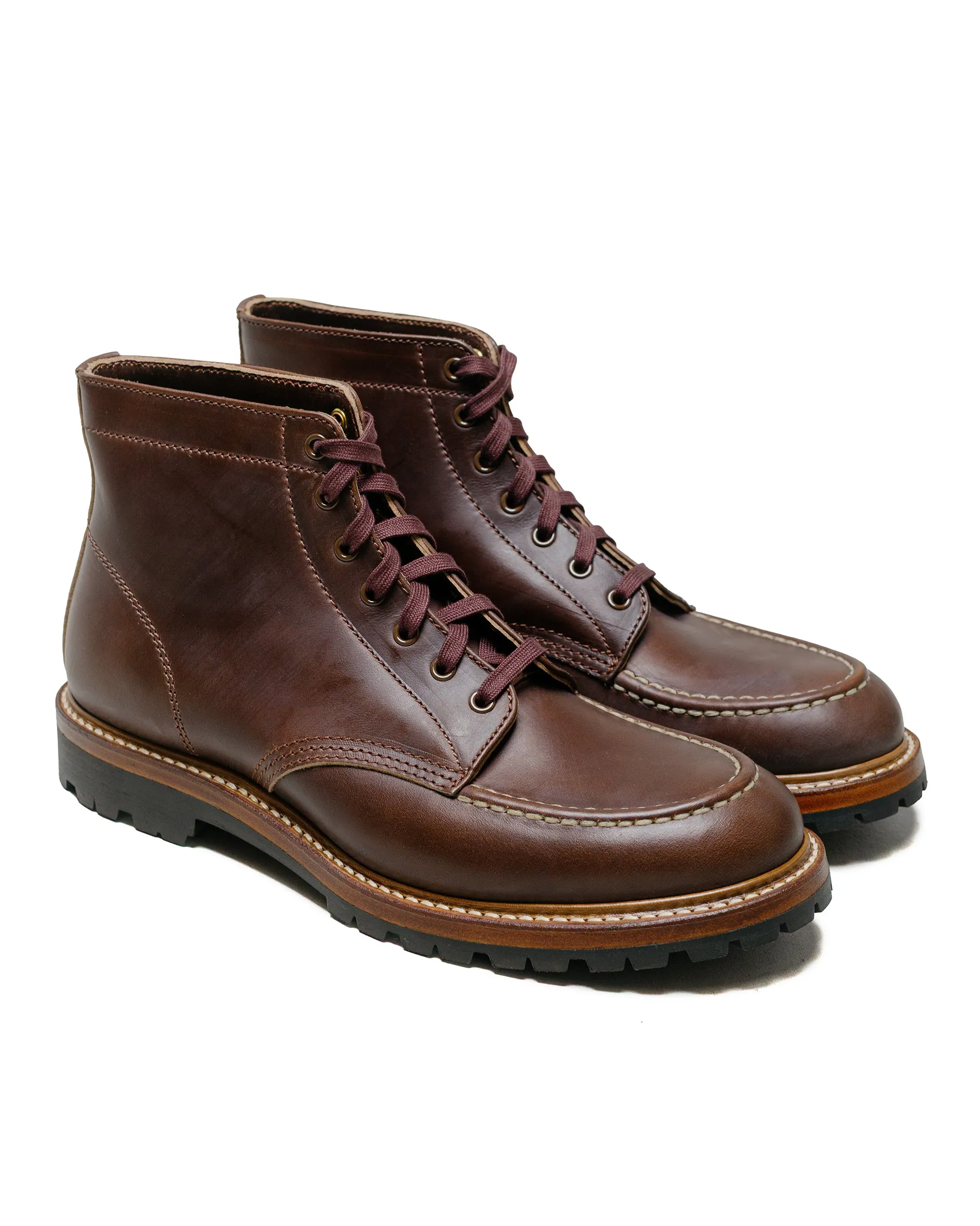 John Lofgren Bootmaker Chapman Boots Horween CXL Choco sold by Lost & Found product image thumbnail 2