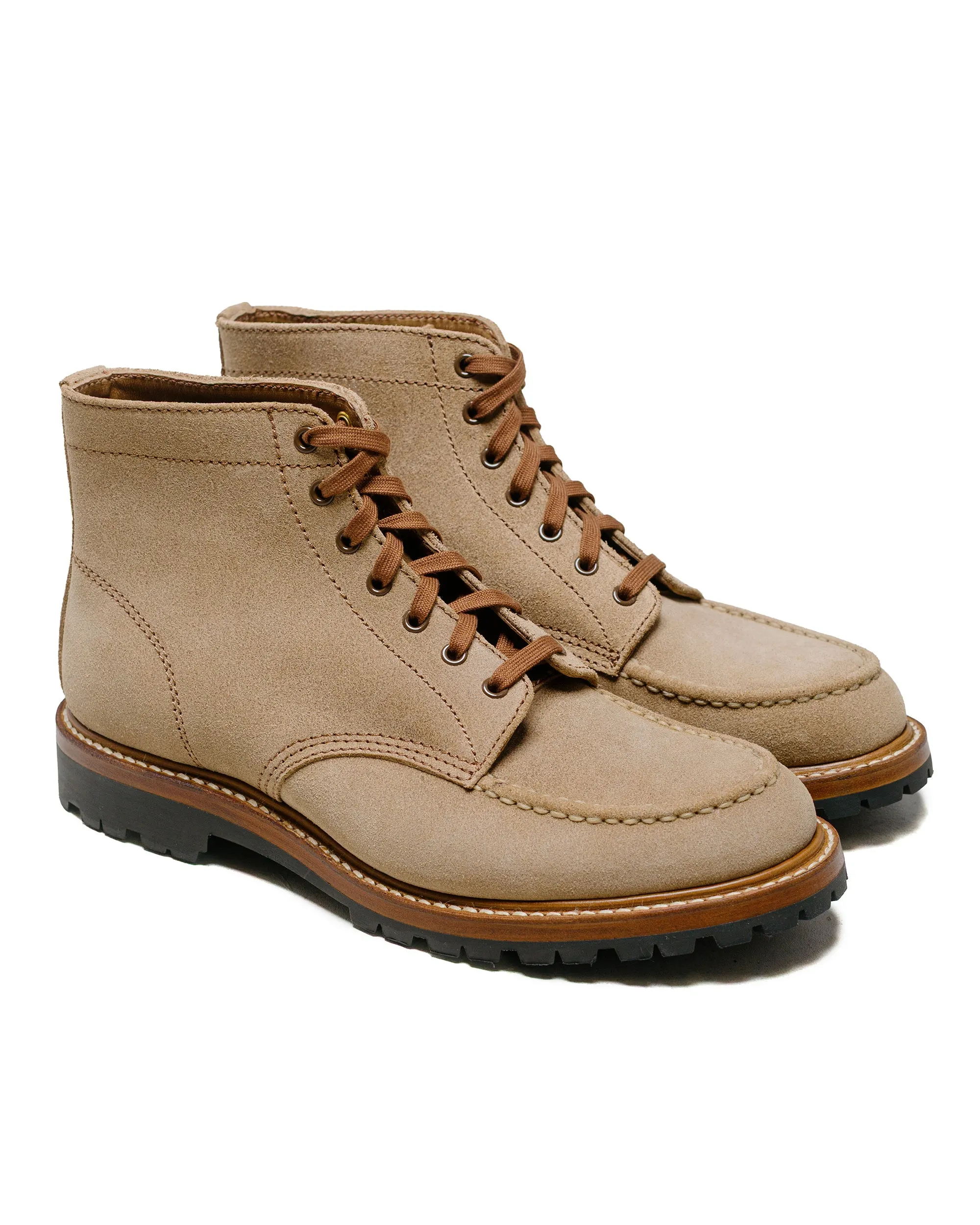 John Lofgren Bootmaker Chapman Boots Horween CXL Natural Roughout sold by Lost & Found product image thumbnail 2