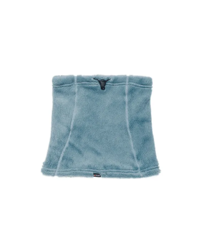 Goldwin POLARTEC High Loft Fleece Neck Warmer Aqua Gray sold by Lost & Found