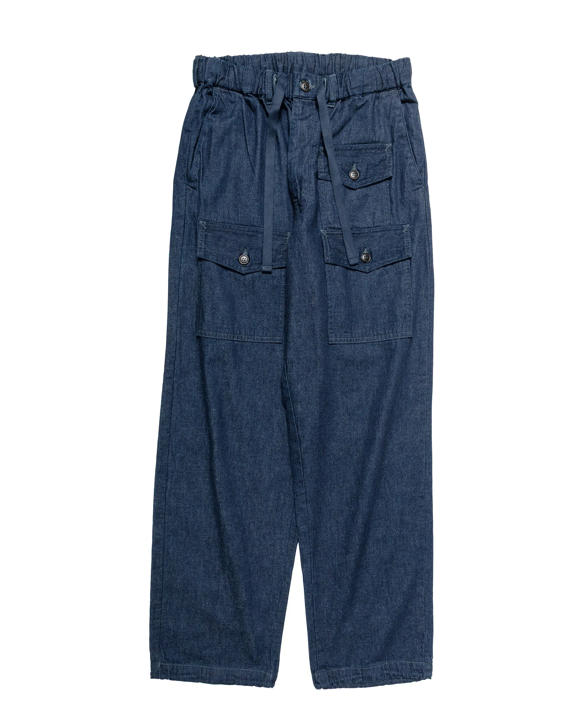 Post O'Alls Town & Country Pants 8.oz Denim Indigo sold by Lost & Found