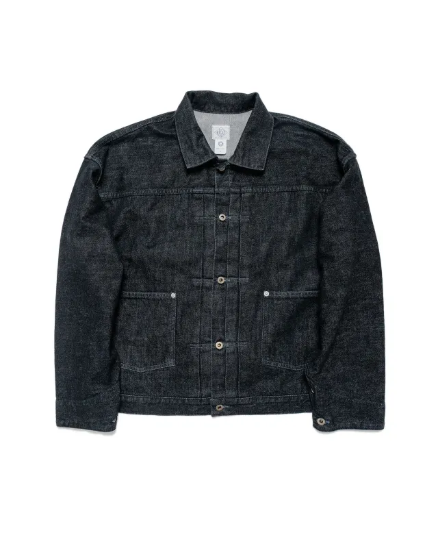 Post O'Alls El Ranchero 3 12.oz Denim Black Deep Wash sold by Lost & Found