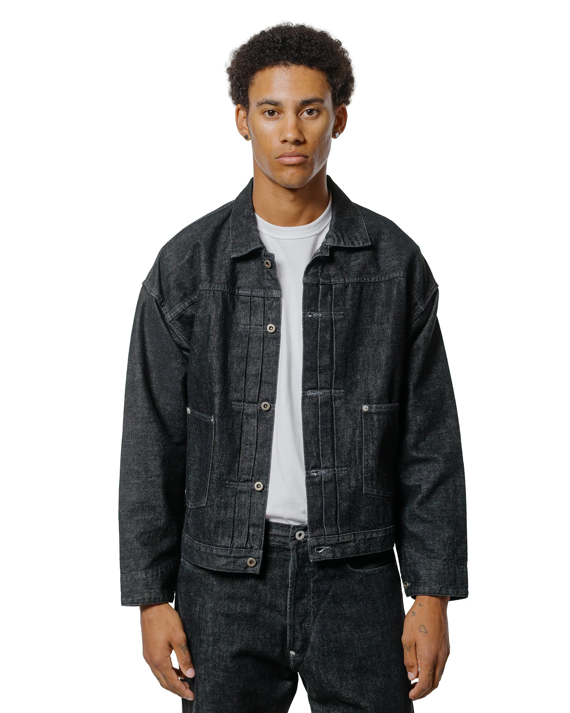 Post O'Alls El Ranchero 3 12.oz Denim Black Deep Wash sold by Lost & Found product image thumbnail 2