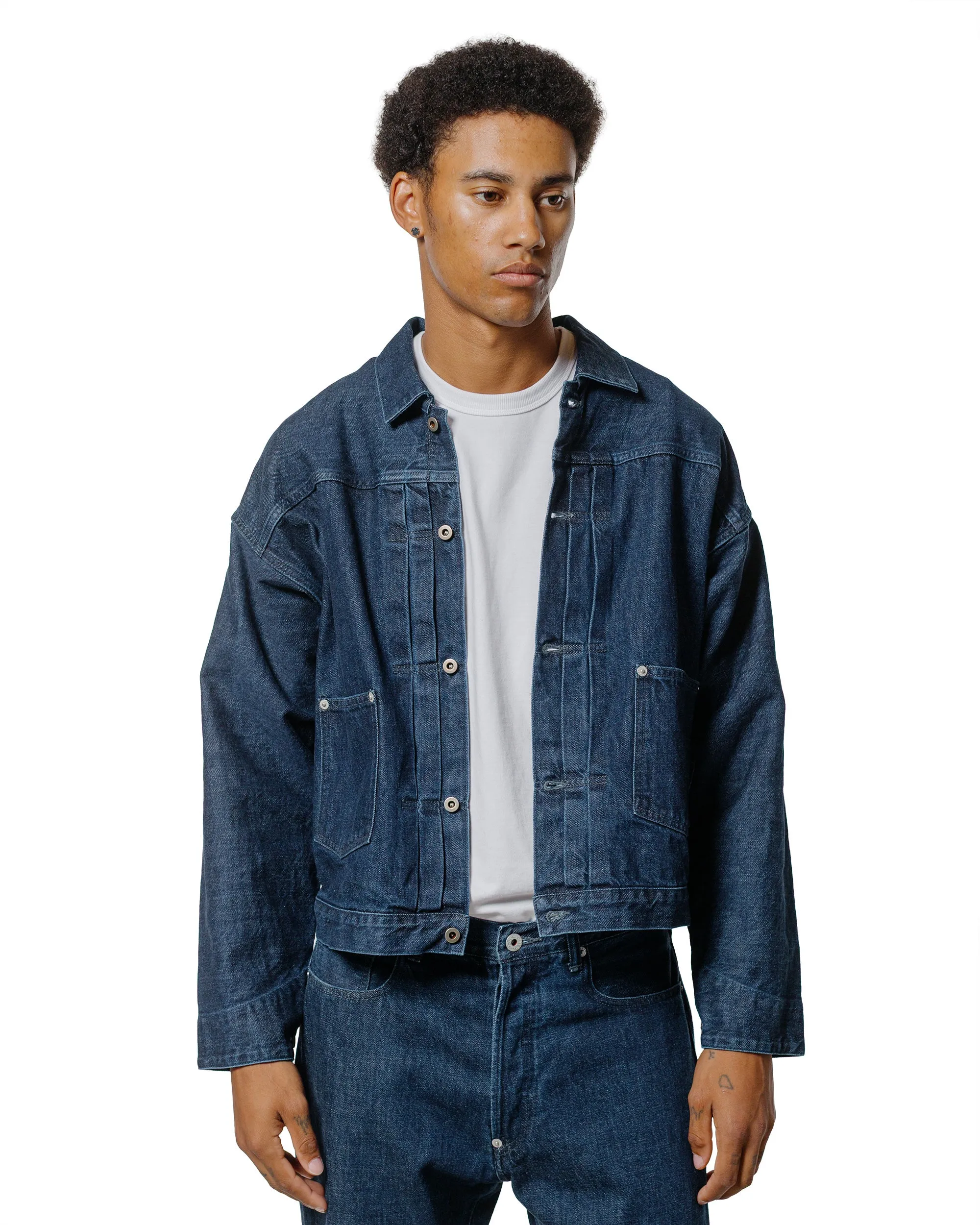 Post O'Alls El Ranchero 3 12.oz Denim Indigo Deep Wash sold by Lost & Found product image thumbnail 2