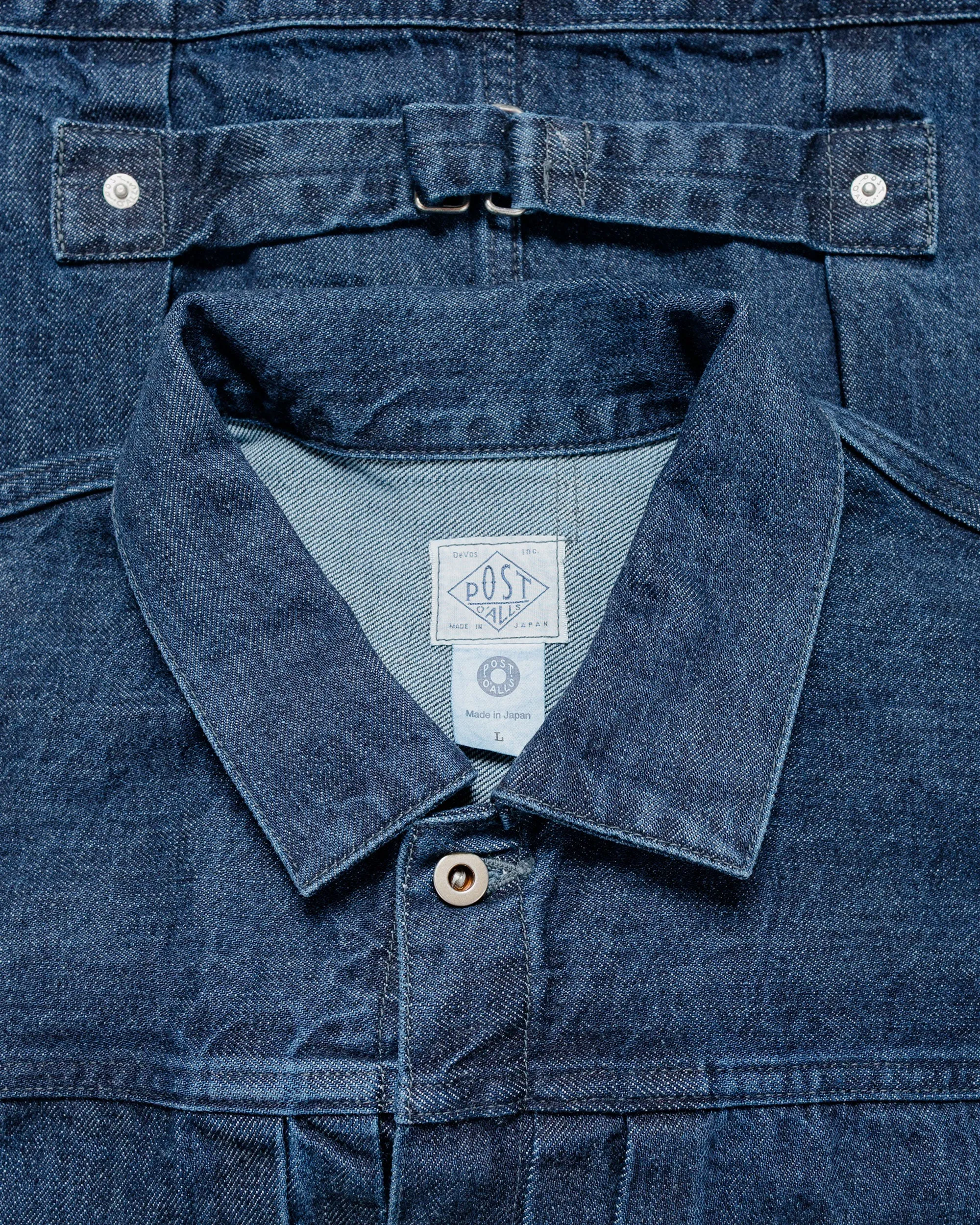 Post O'Alls El Ranchero 3 12.oz Denim Indigo Deep Wash sold by Lost & Found product image thumbnail 5