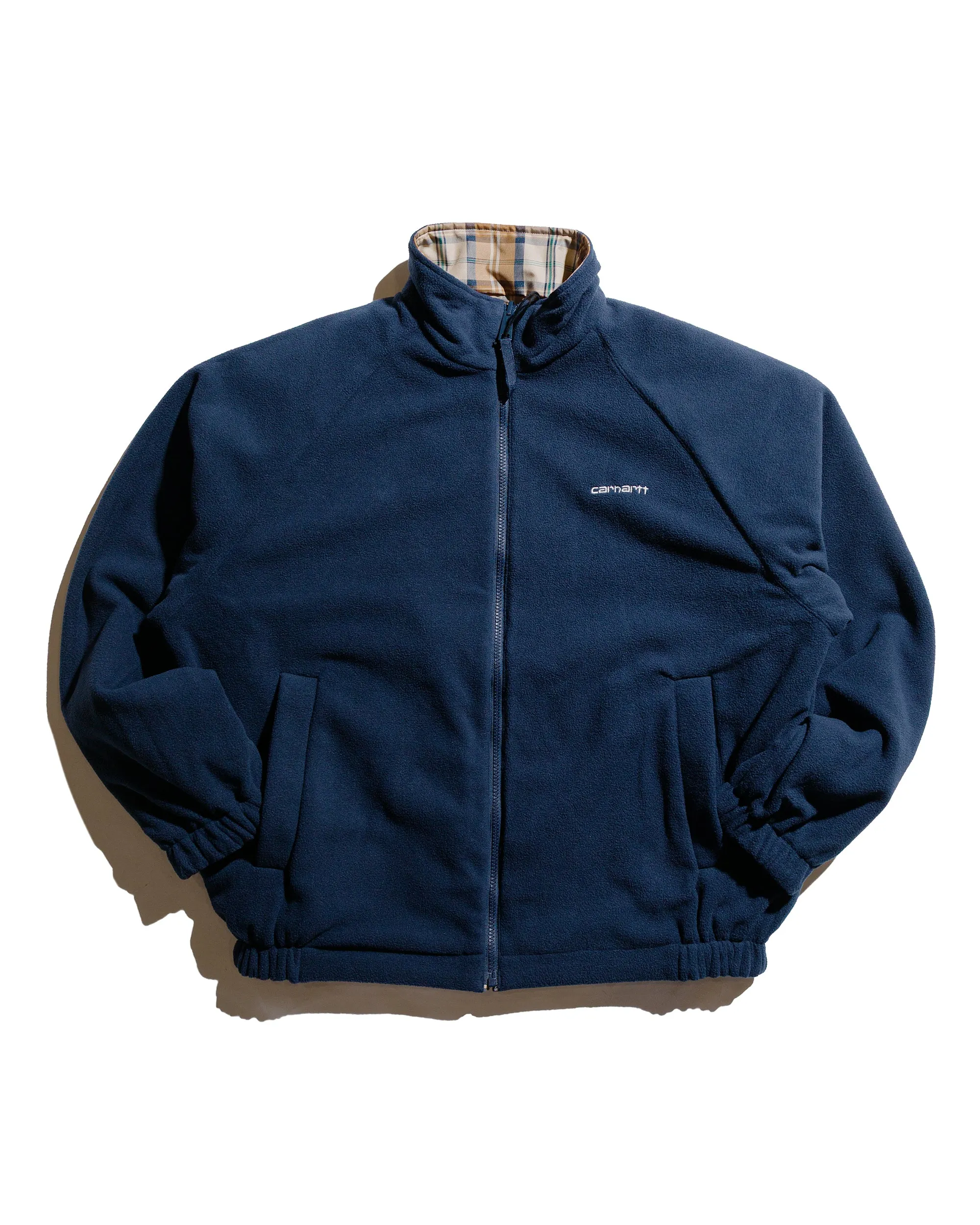 Carhartt W.I.P. Reversible Planer Check Jacket Wall/Air Force Blue sold by Lost & Found product image thumbnail 2