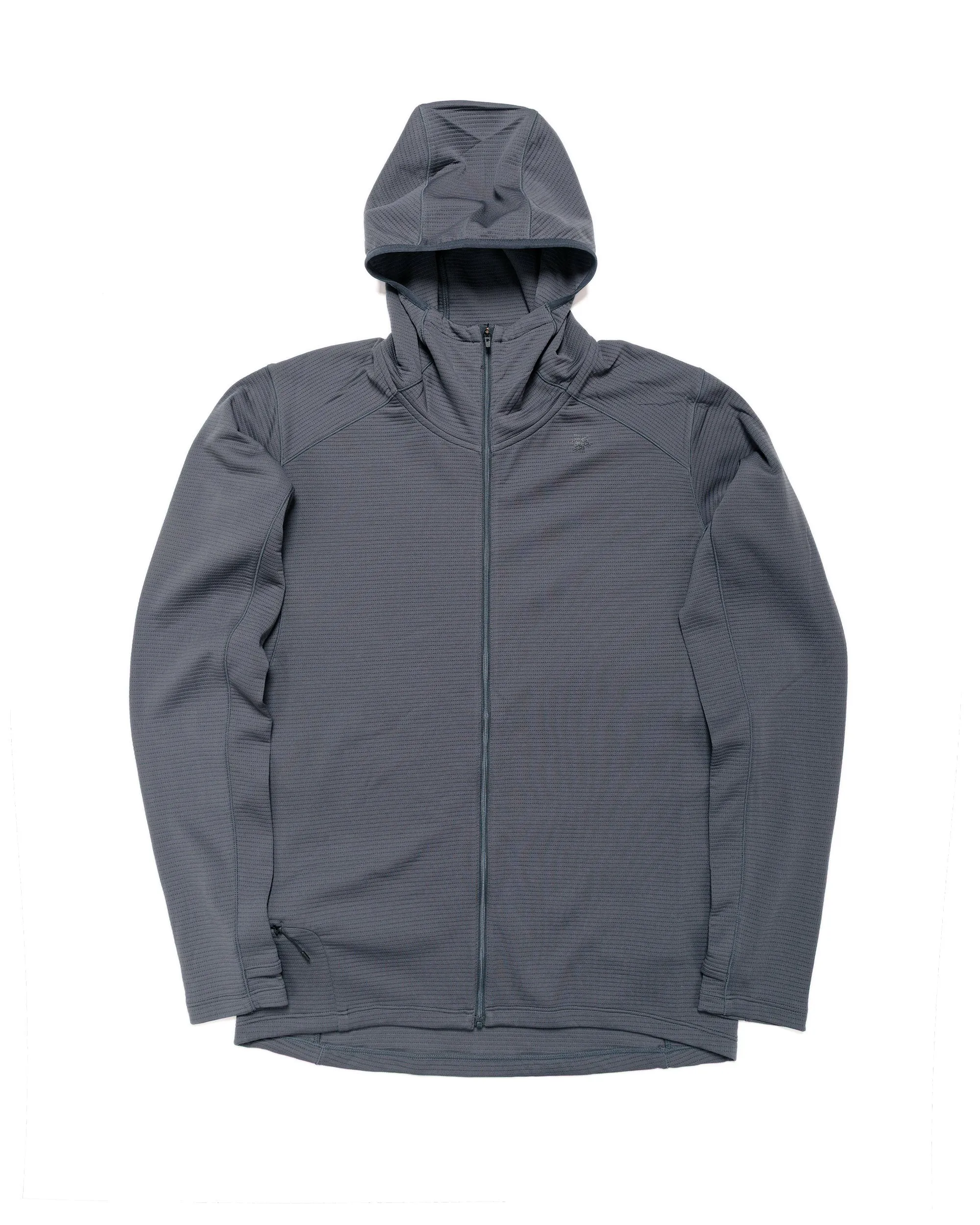 Goldwin Dual Layered L/S Hoodie Cloud Grey sold by Lost & Found