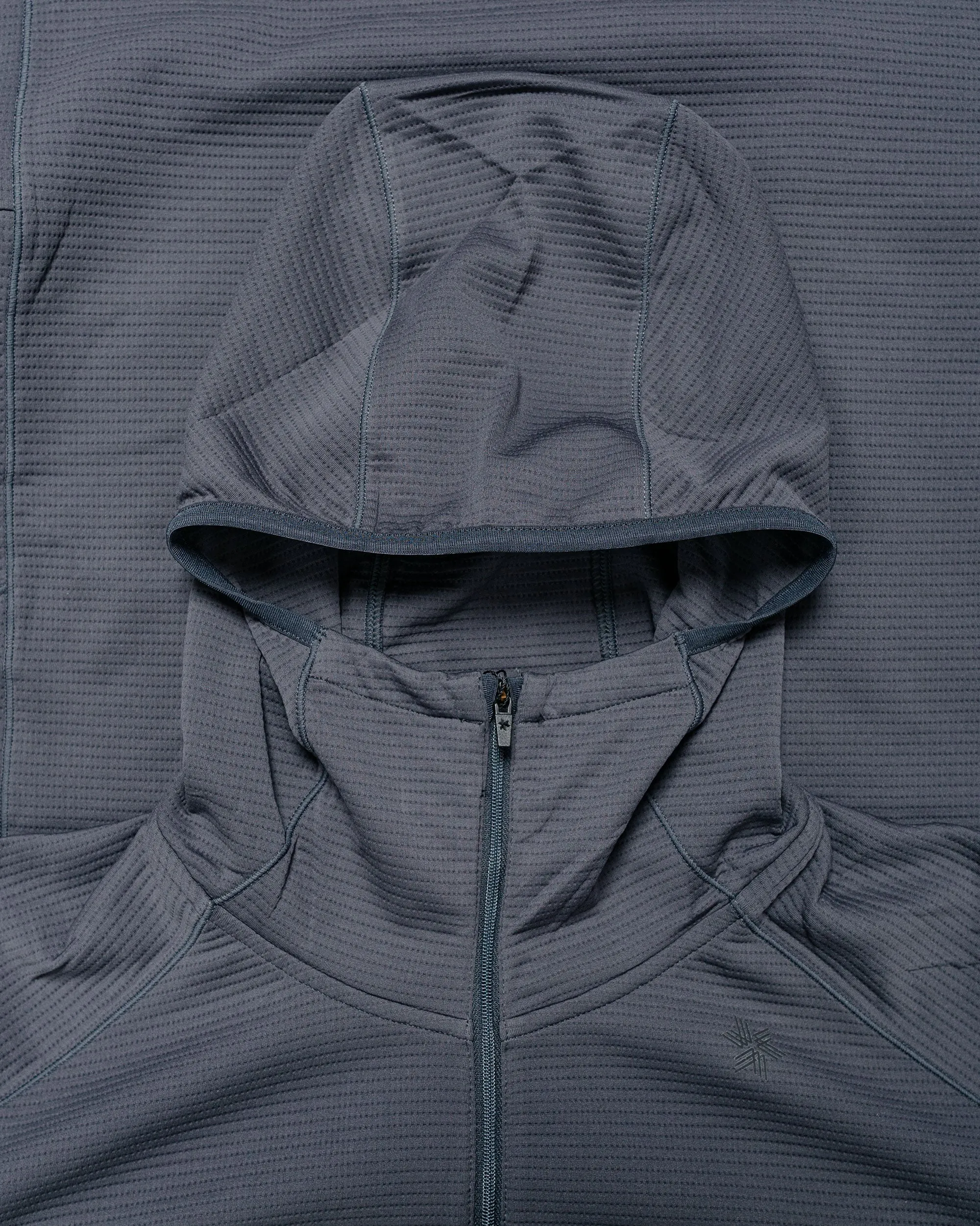 Goldwin Dual Layered L/S Hoodie Cloud Grey sold by Lost & Found product image thumbnail 5