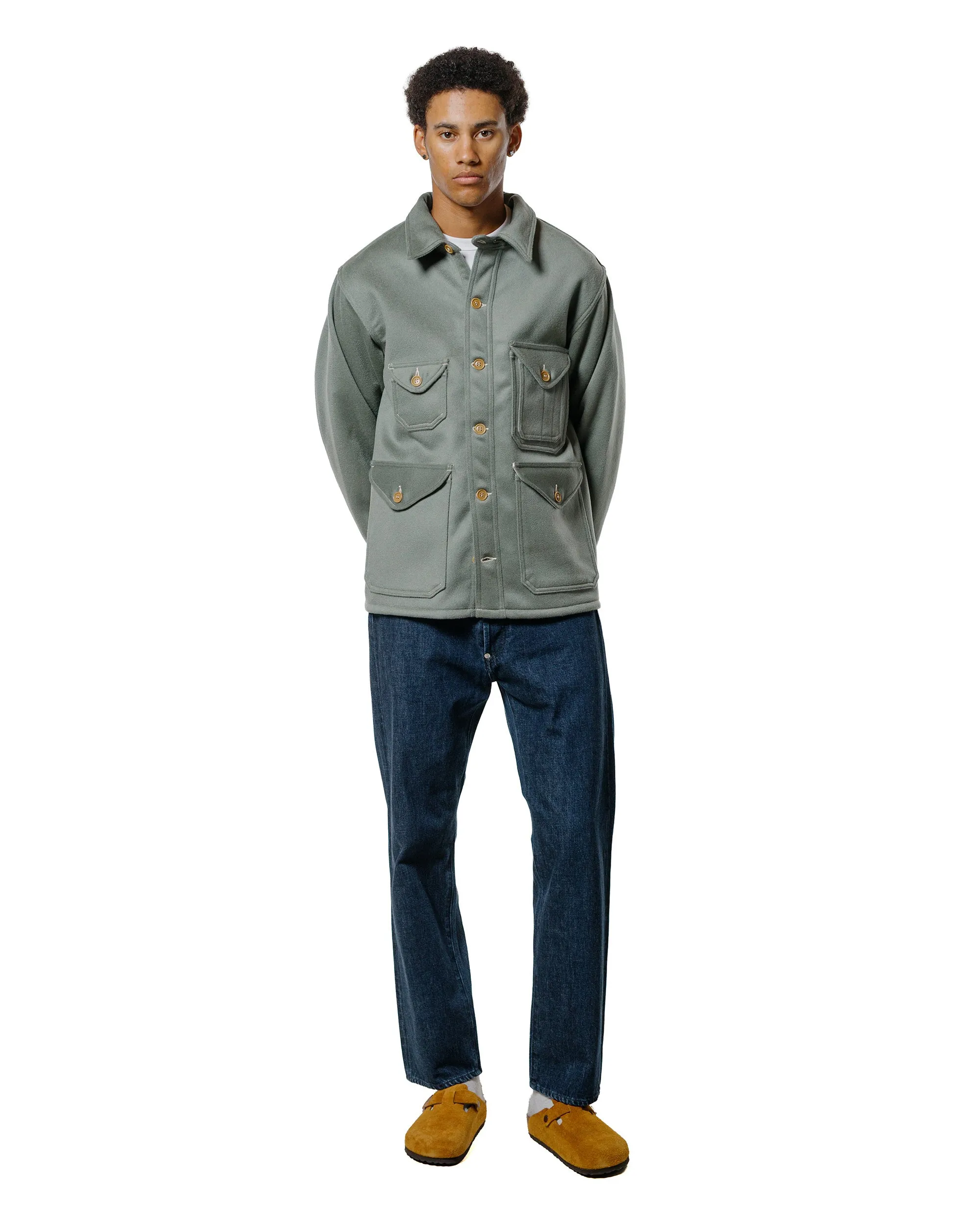 Post O'Alls Cruzer 5-R Beaver Melton Pale Green sold by Lost & Found product image thumbnail 4