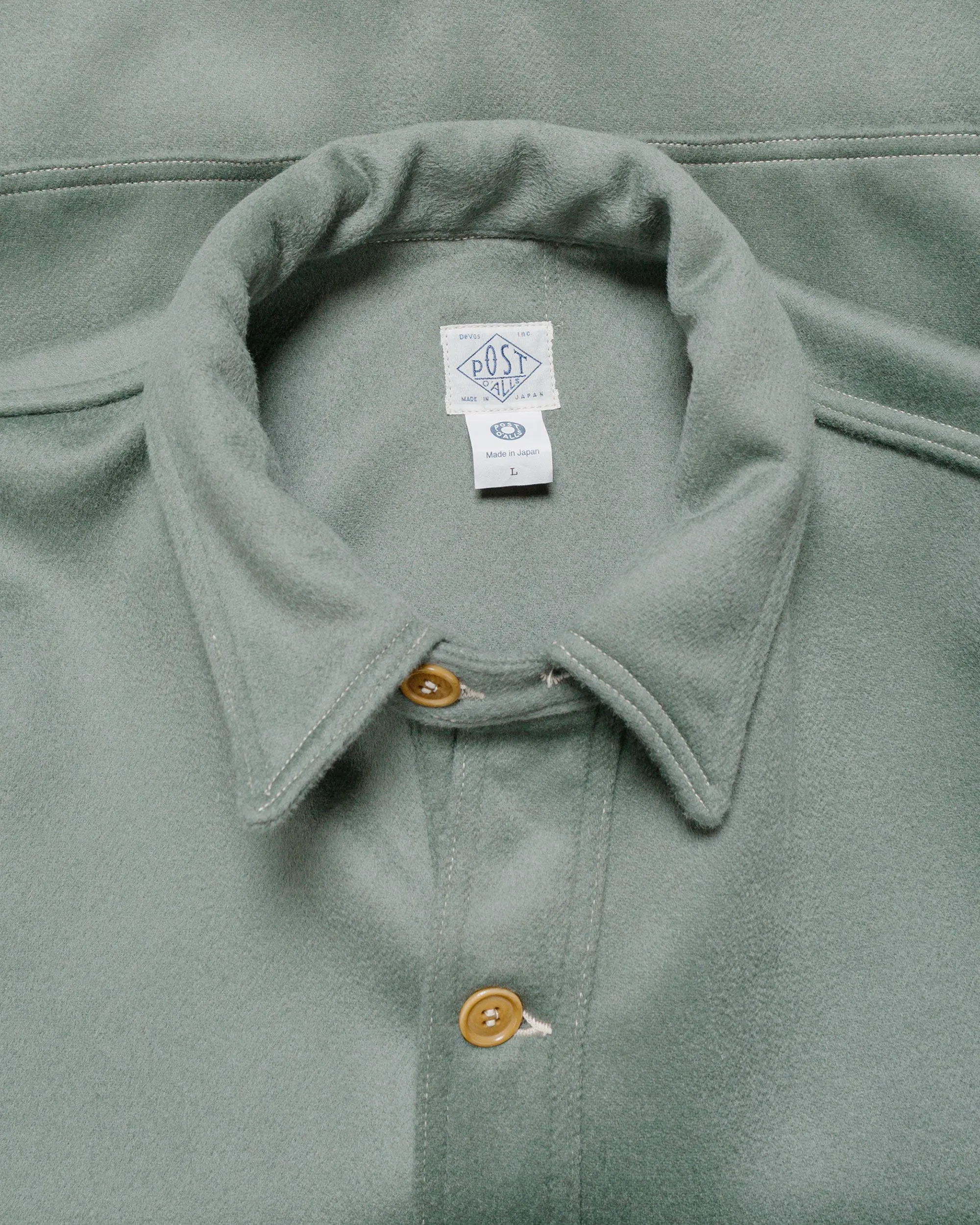 Post O'Alls Cruzer 5-R Beaver Melton Pale Green sold by Lost & Found product image thumbnail 5