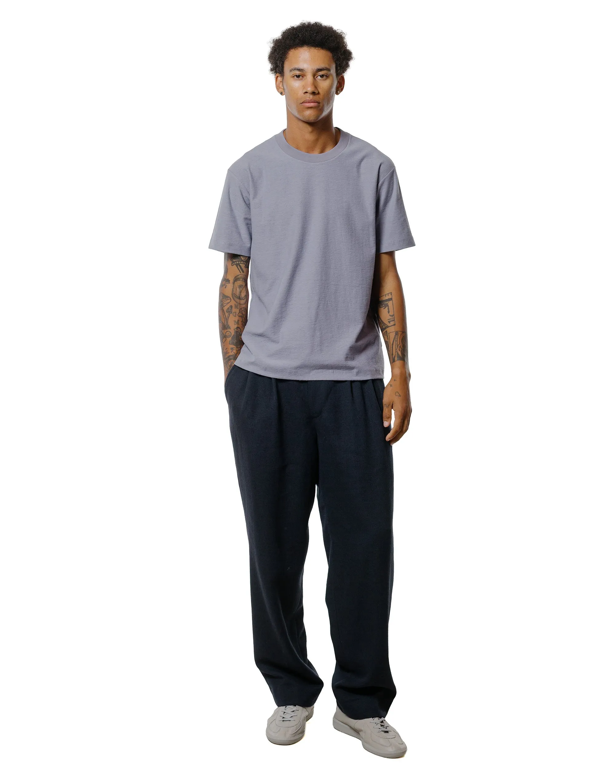 Lady White Co. Nep T-Shirt Lilac Grey sold by Lost & Found product image thumbnail 4