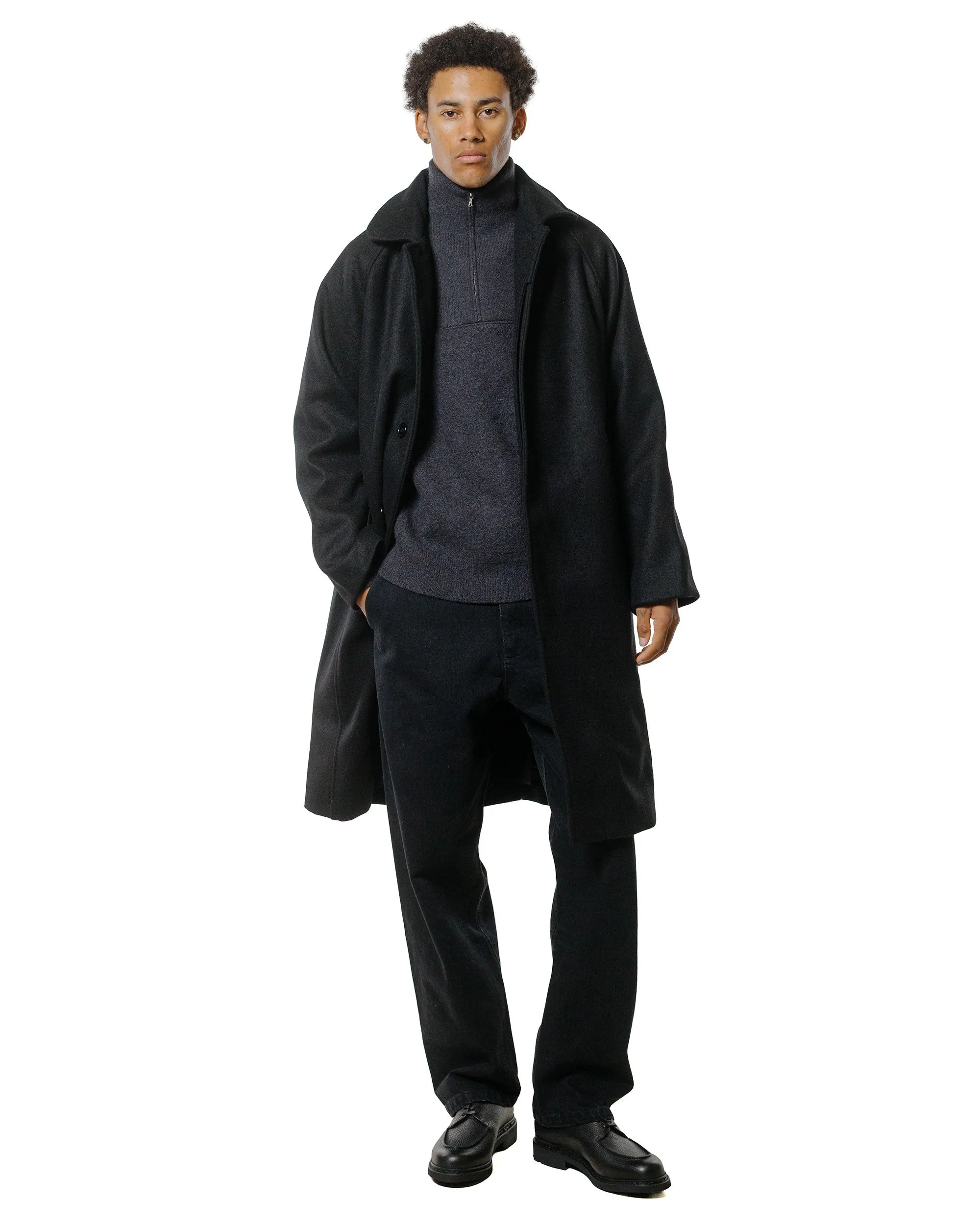 Arpenteur Utile Wool Melton Black sold by Lost & Found product image thumbnail 2
