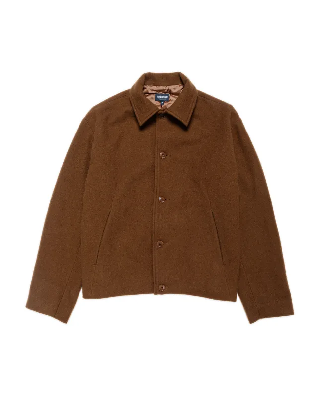 Arpenteur Lux J 120s Shaggy Wool Tobacco sold by Lost & Found