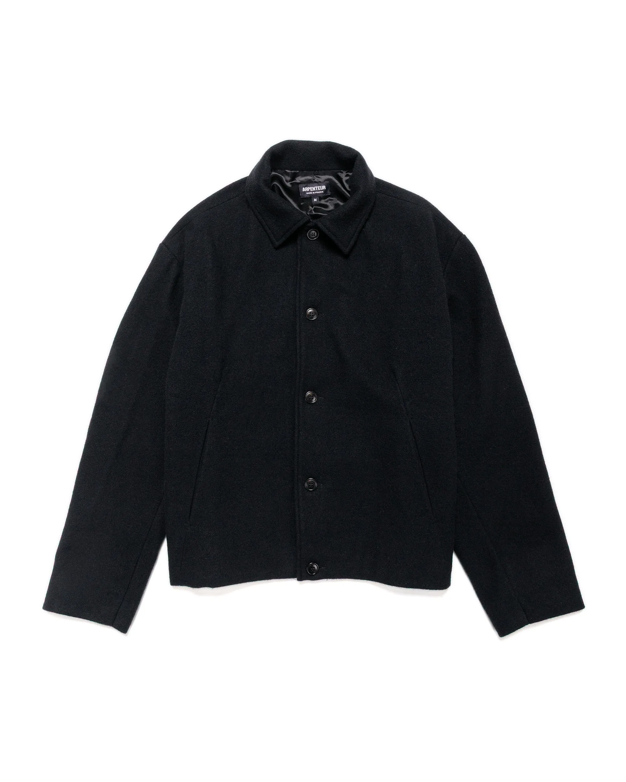 Arpenteur Lux J 120s Shaggy Wool Black sold by Lost & Found