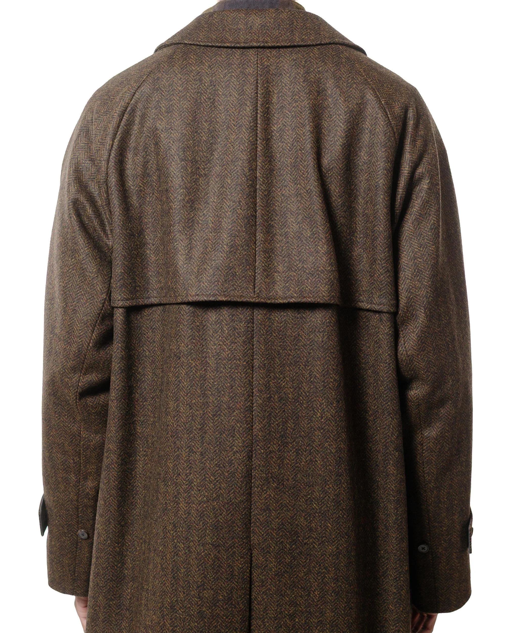 Cohérence FouFou II Coat Chevron Tweed Jersey Brown sold by Lost & Found product image thumbnail 5