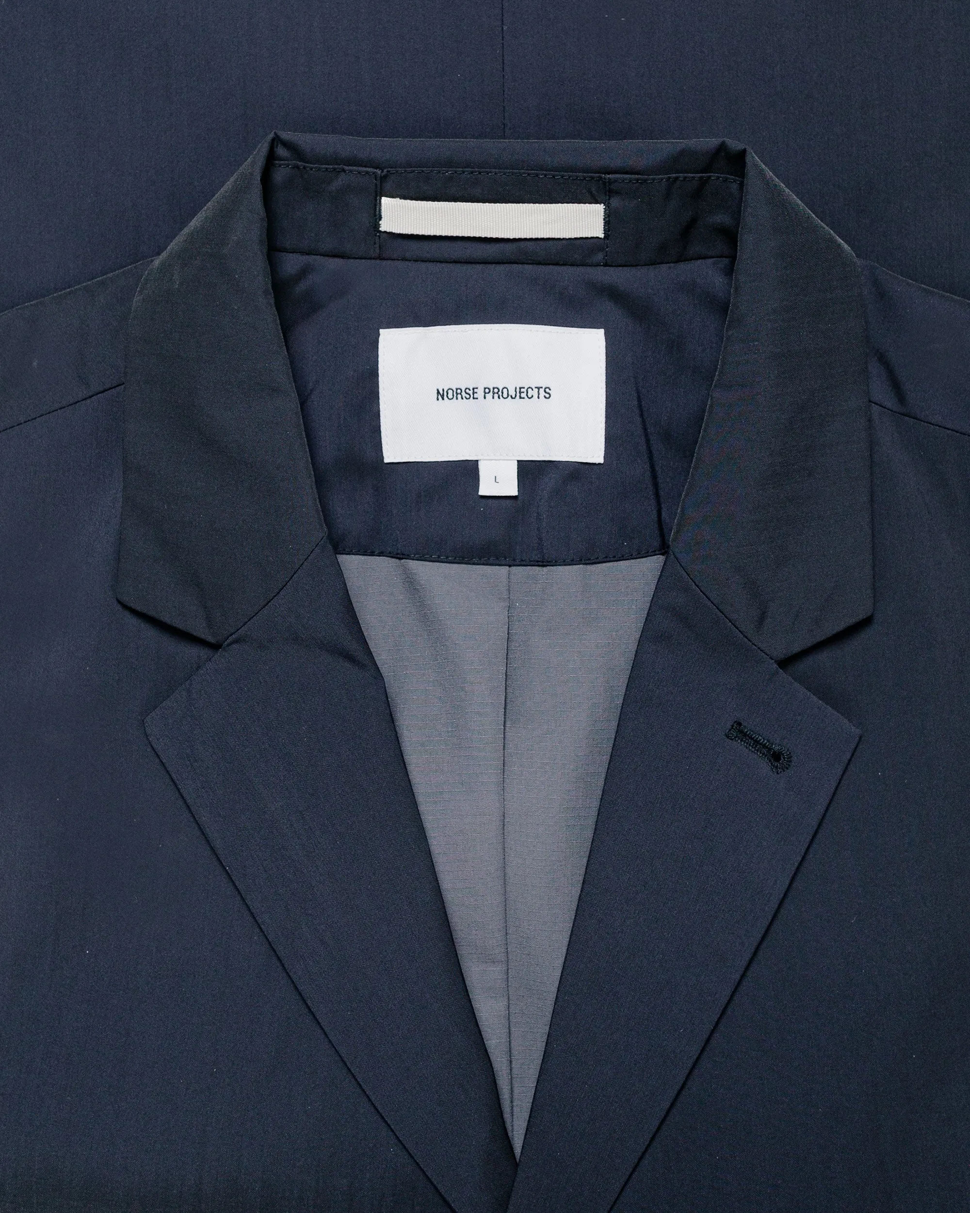 Norse Projects Nilas Alpinix Smart Merino Jacket Dark Navy sold by Lost & Found product image thumbnail 5
