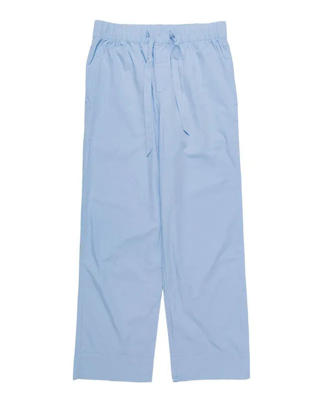 Tekla Poplin Pyjama Pants Shirt Blue sold by Lost & Found