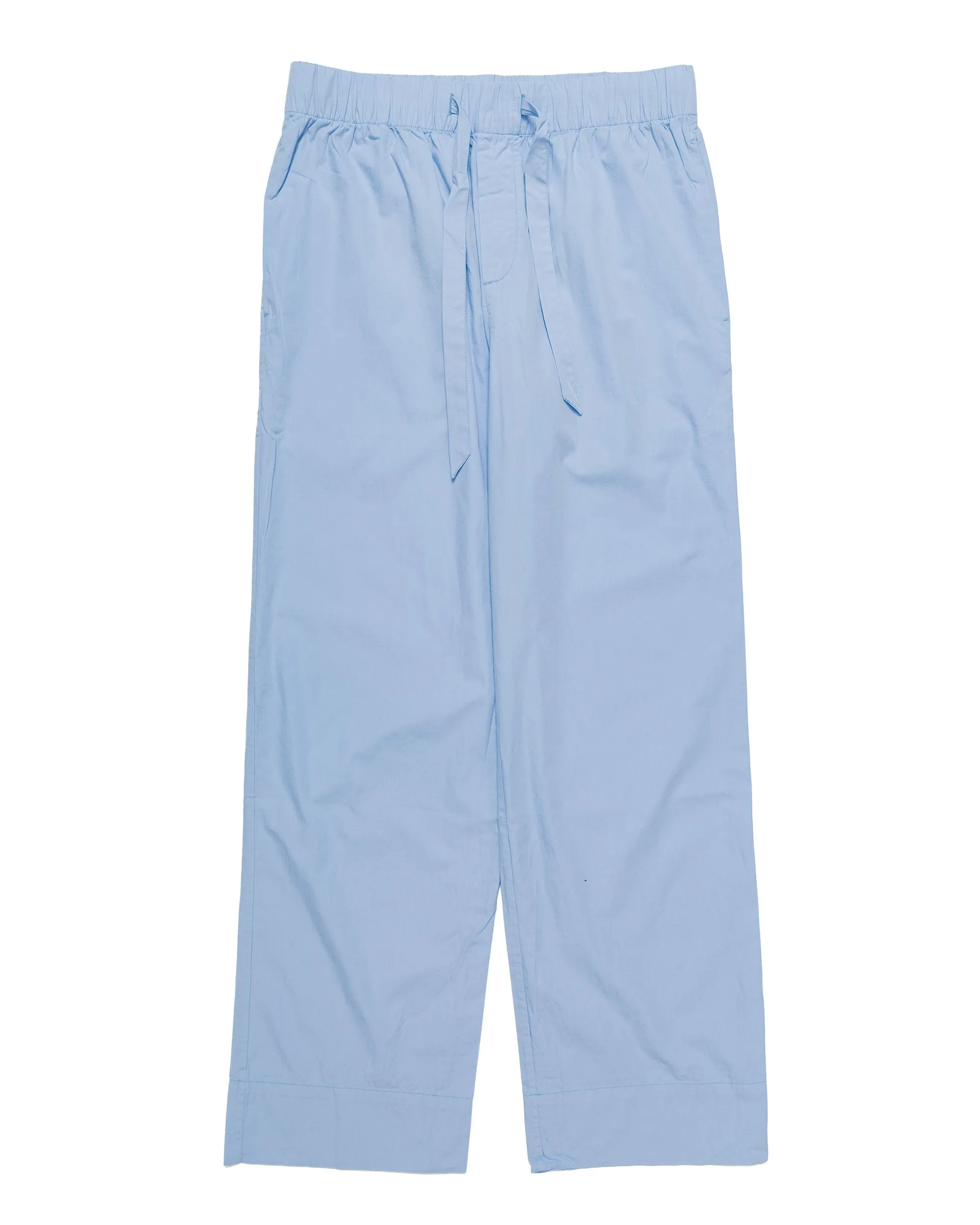 Tekla Poplin Pyjama Pants Shirt Blue sold by Lost & Found