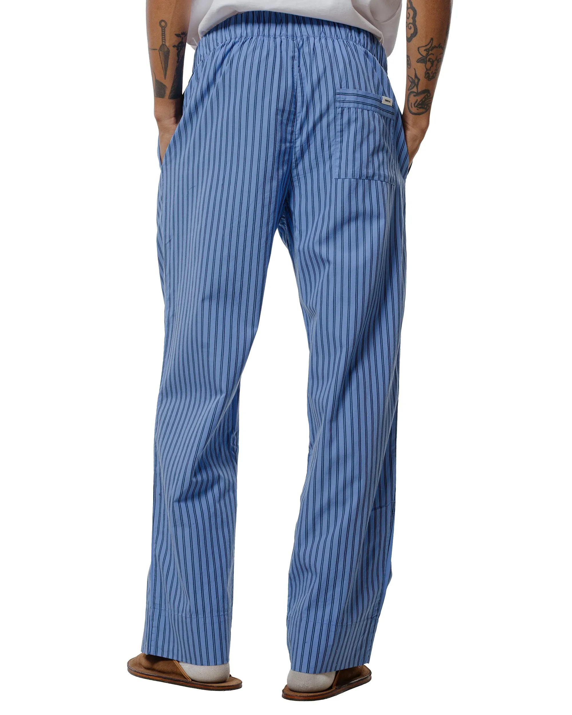Tekla Poplin Pyjama Pants Boro Stripes sold by Lost & Found product image thumbnail 3
