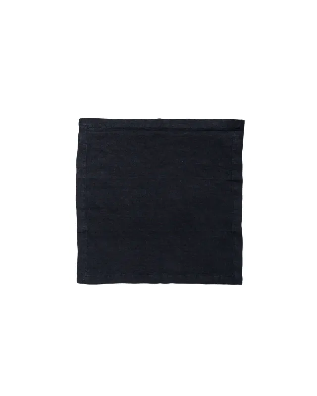 Tekla Kitchen Linen Napkin Black sold by Lost & Found