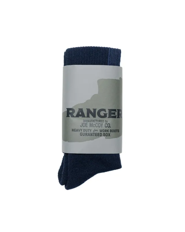 The Real McCoy’s MA22106 Buco Socks 'Ranger' Navy sold by Lost & Found