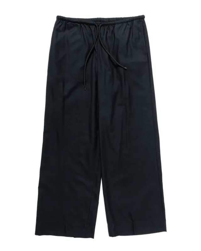 MARKAWARE Pajamas Pants 2/80 Organic Wool Viyella Black sold by Lost & Found