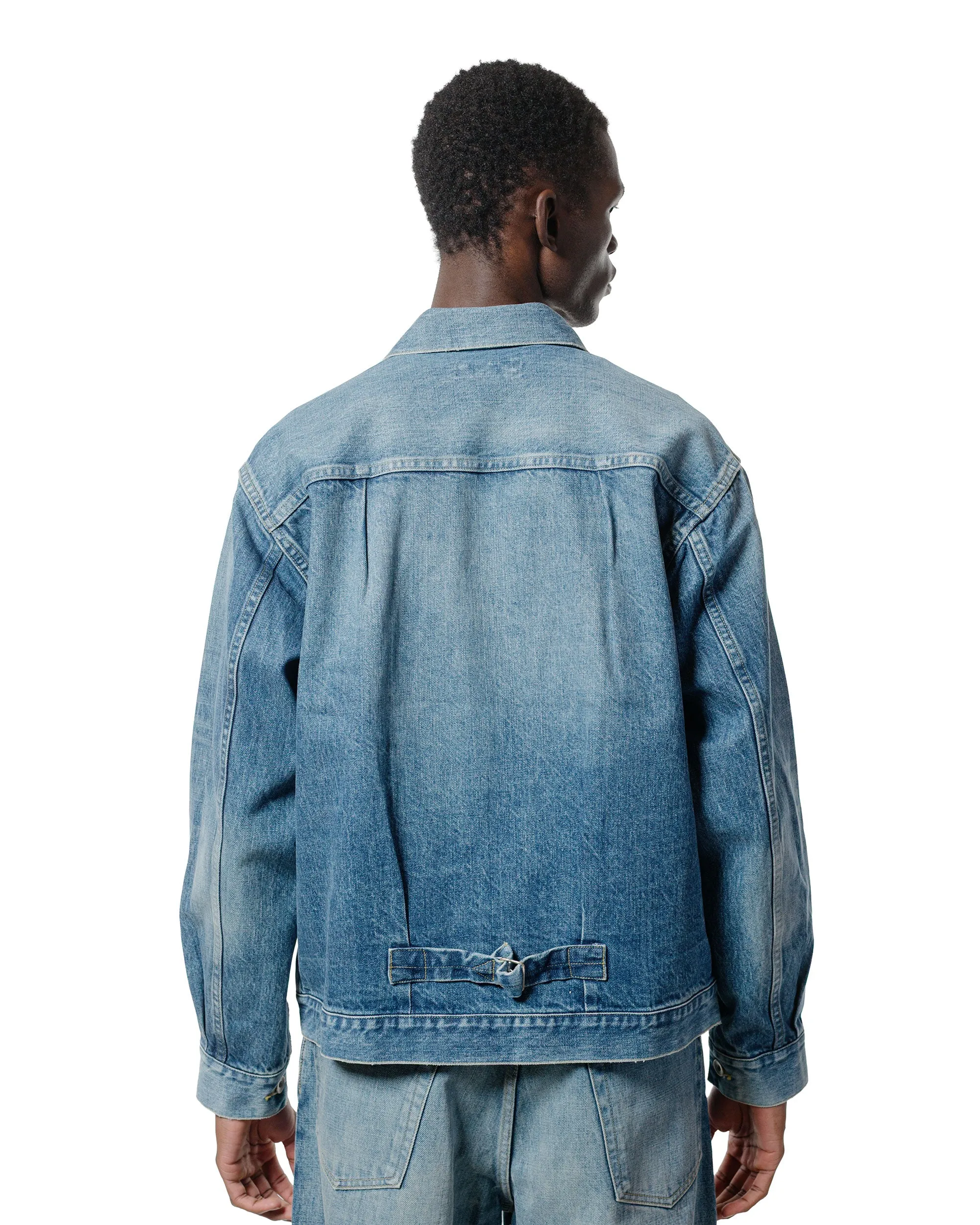 marka Type-1 Denim Jacket 13.5oz Selvedge Denim Used Washed sold by Lost & Found product image thumbnail 3