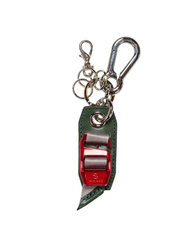 master-piece Hook Buckle Key Ring Green sold by Lost & Found