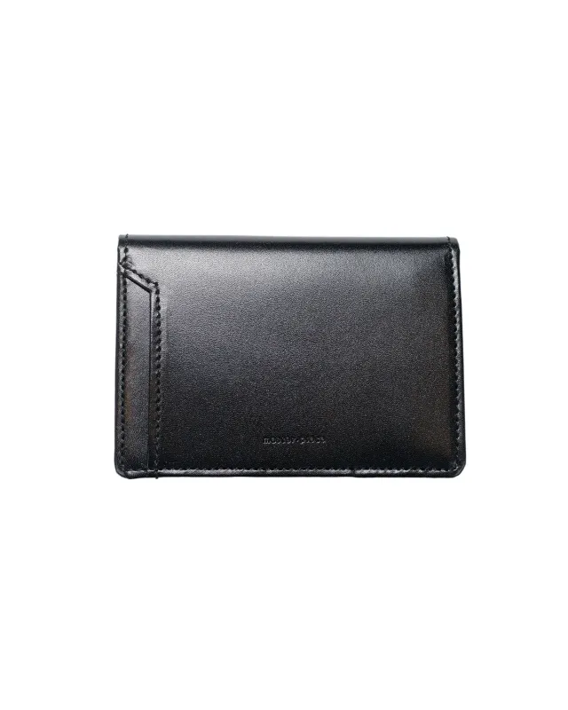 master-piece Notch Card Case Black sold by Lost & Found