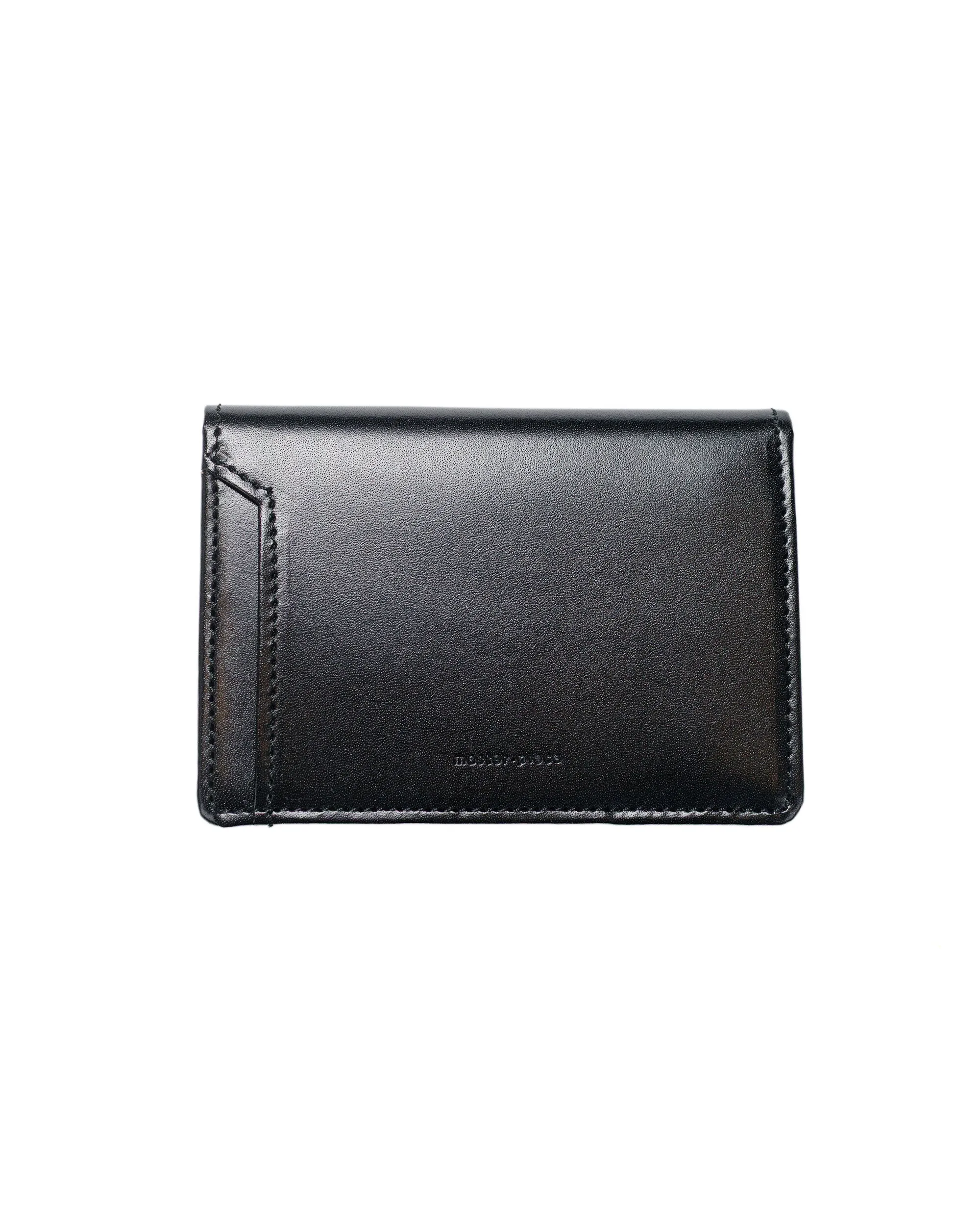 master-piece Notch Card Case Black sold by Lost & Found