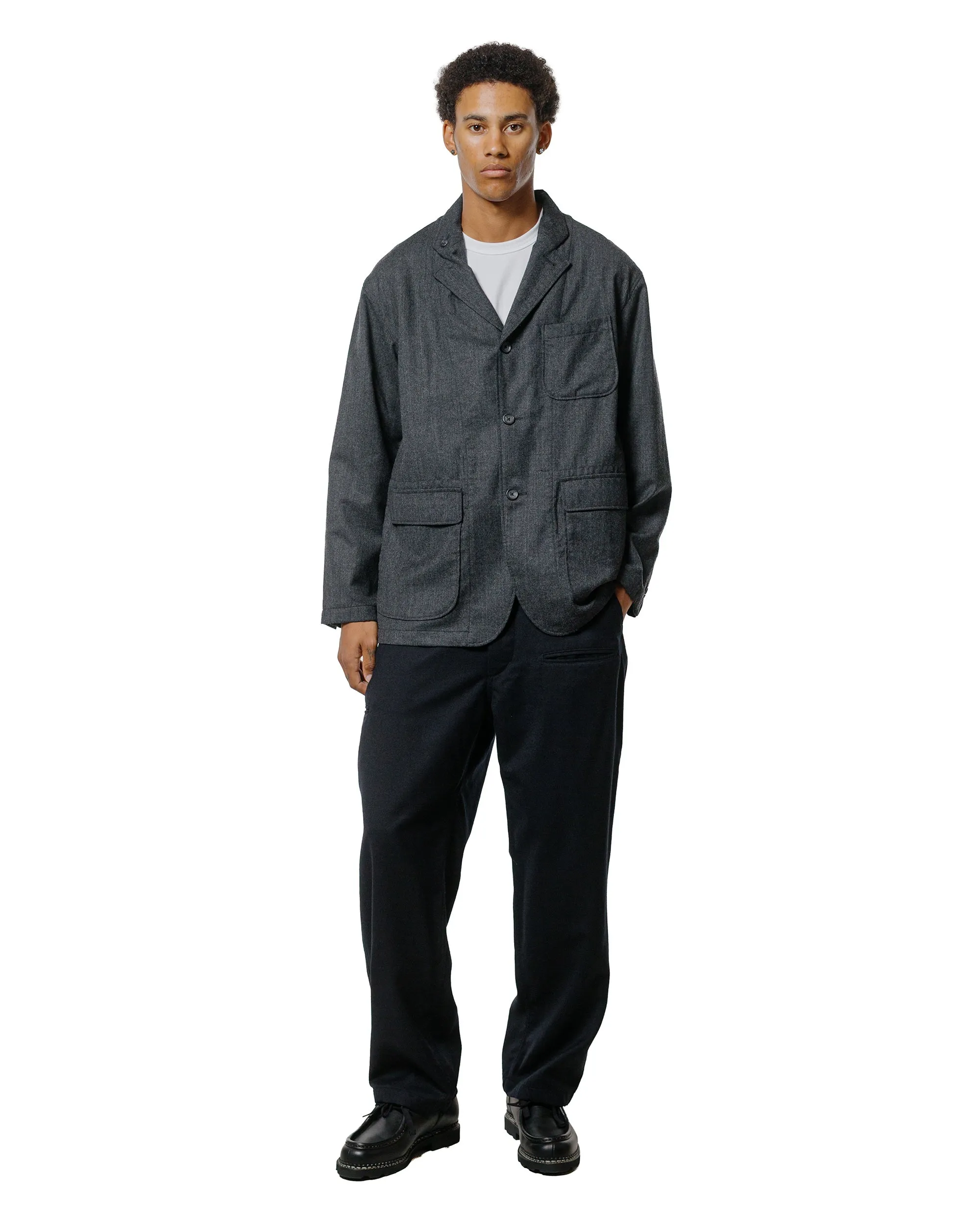 Engineered Garments NNP Pant Dark Navy High Count Worsted Wool sold by Lost & Found product image thumbnail 4
