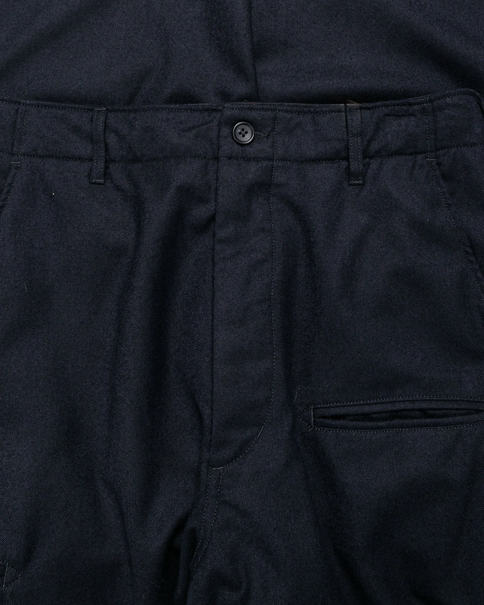 Engineered Garments NNP Pant Dark Navy High Count Worsted Wool sold by Lost & Found product image thumbnail 5