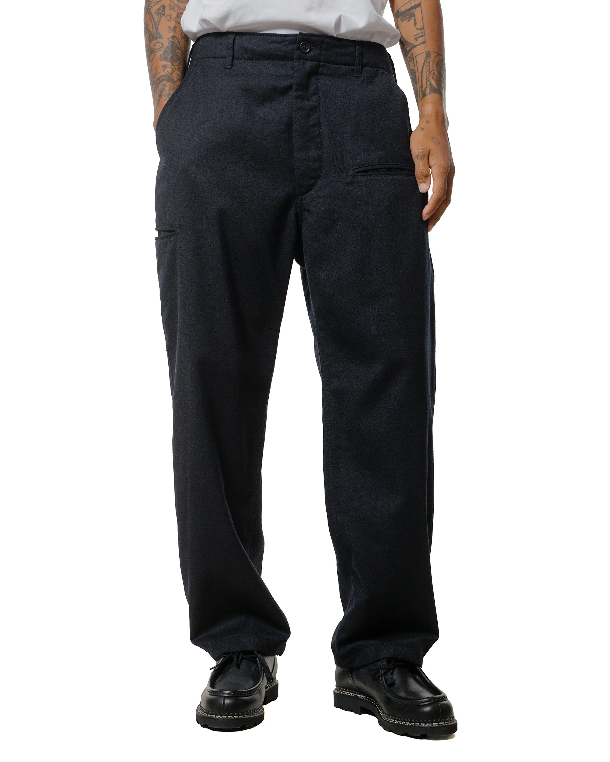 Engineered Garments NNP Pant Dark Navy High Count Worsted Wool sold by Lost & Found product image thumbnail 2