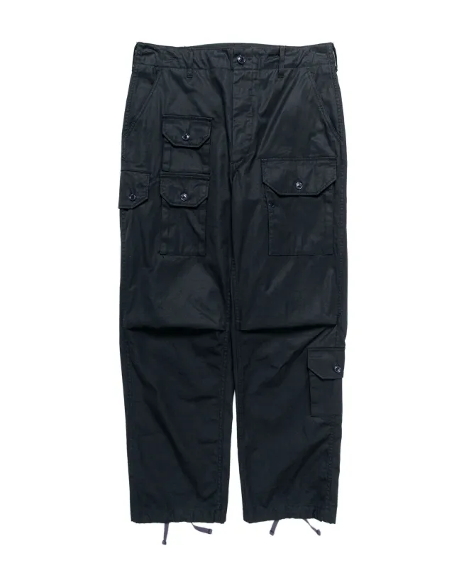 Engineered Garments Flight Pant Dark Navy Cotton Ventile Twill sold by Lost & Found