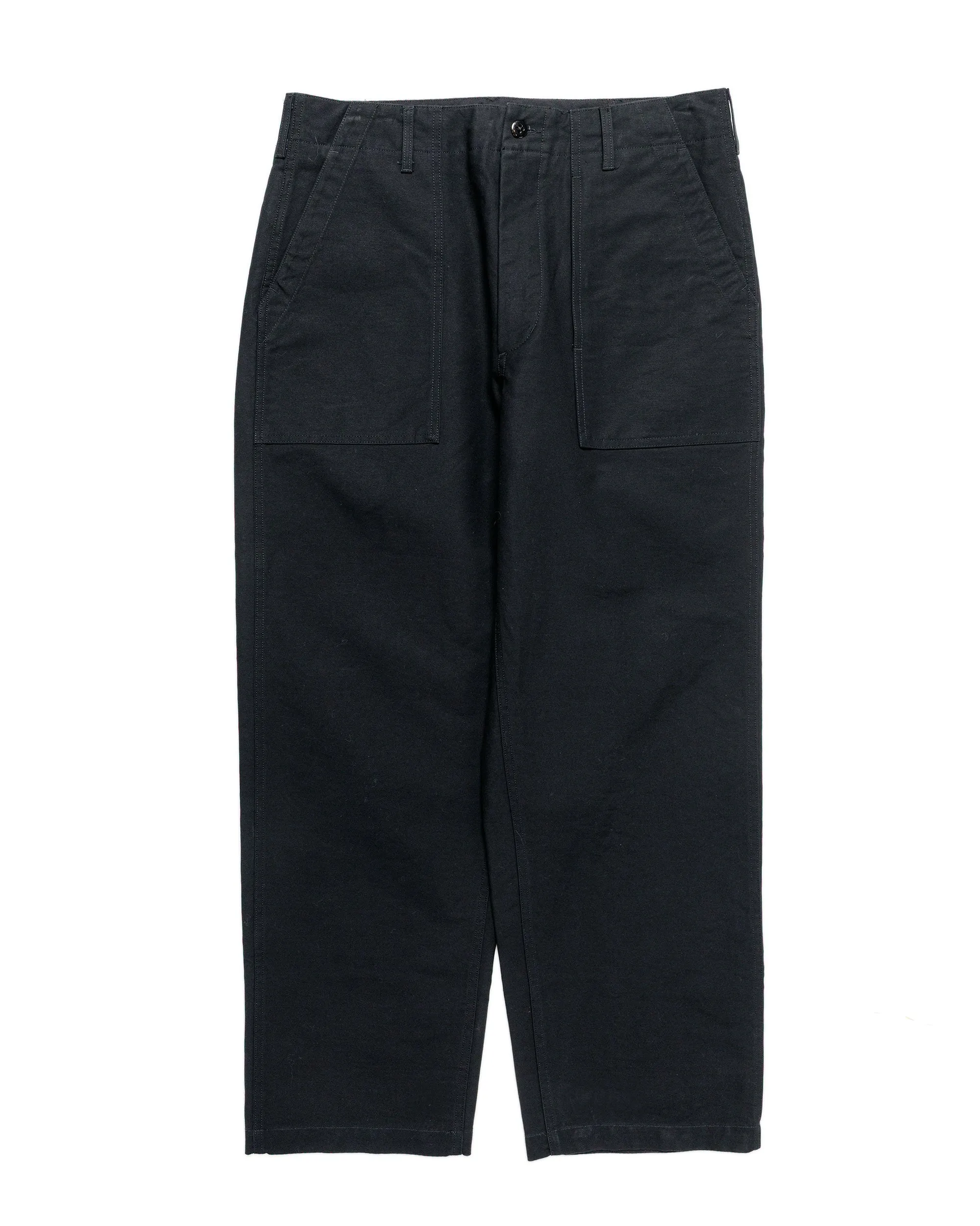 Engineered Garments Fatigue Pant Black Cotton Double Cloth sold by Lost & Found