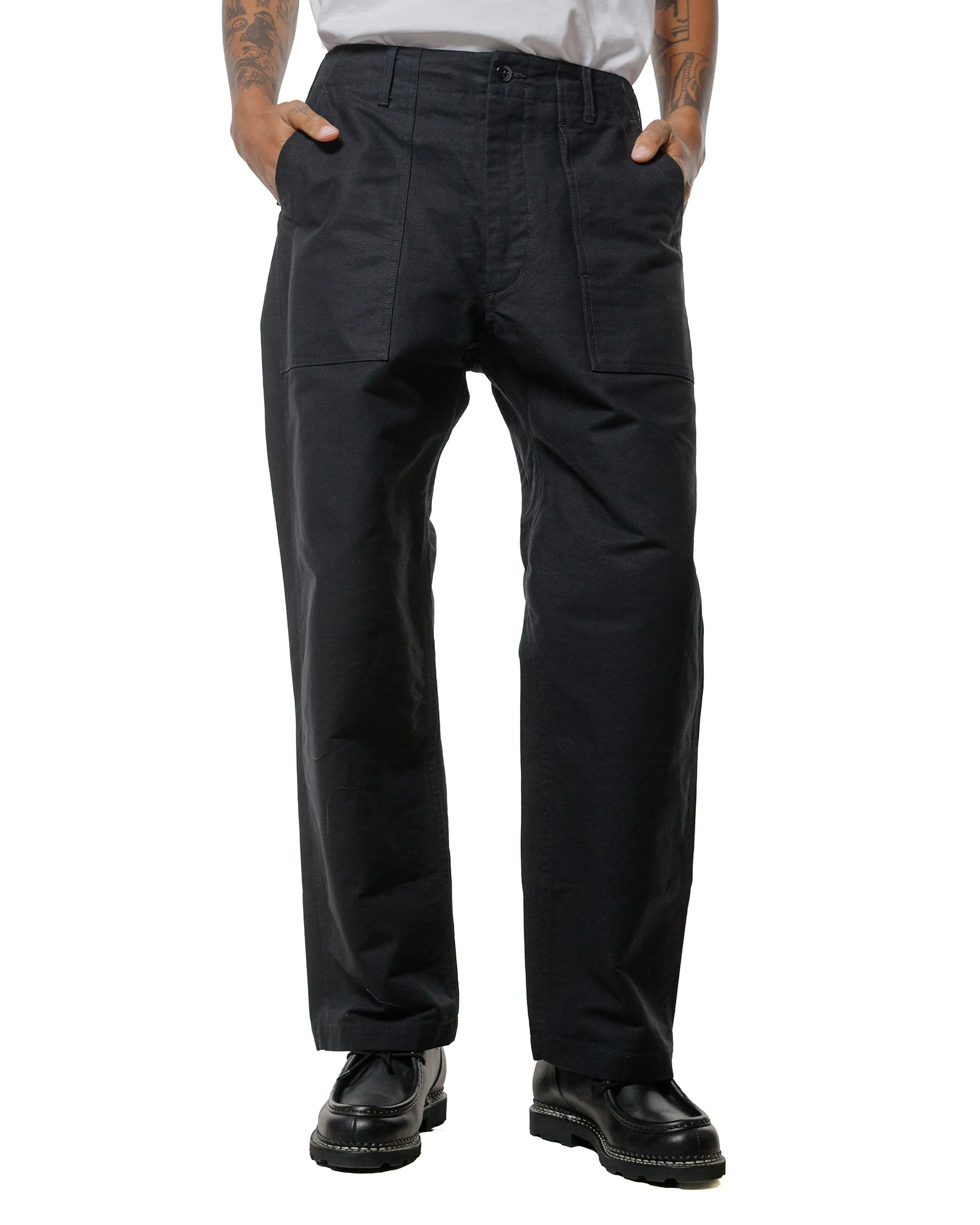Engineered Garments Fatigue Pant Black Cotton Double Cloth sold by Lost & Found product image thumbnail 2