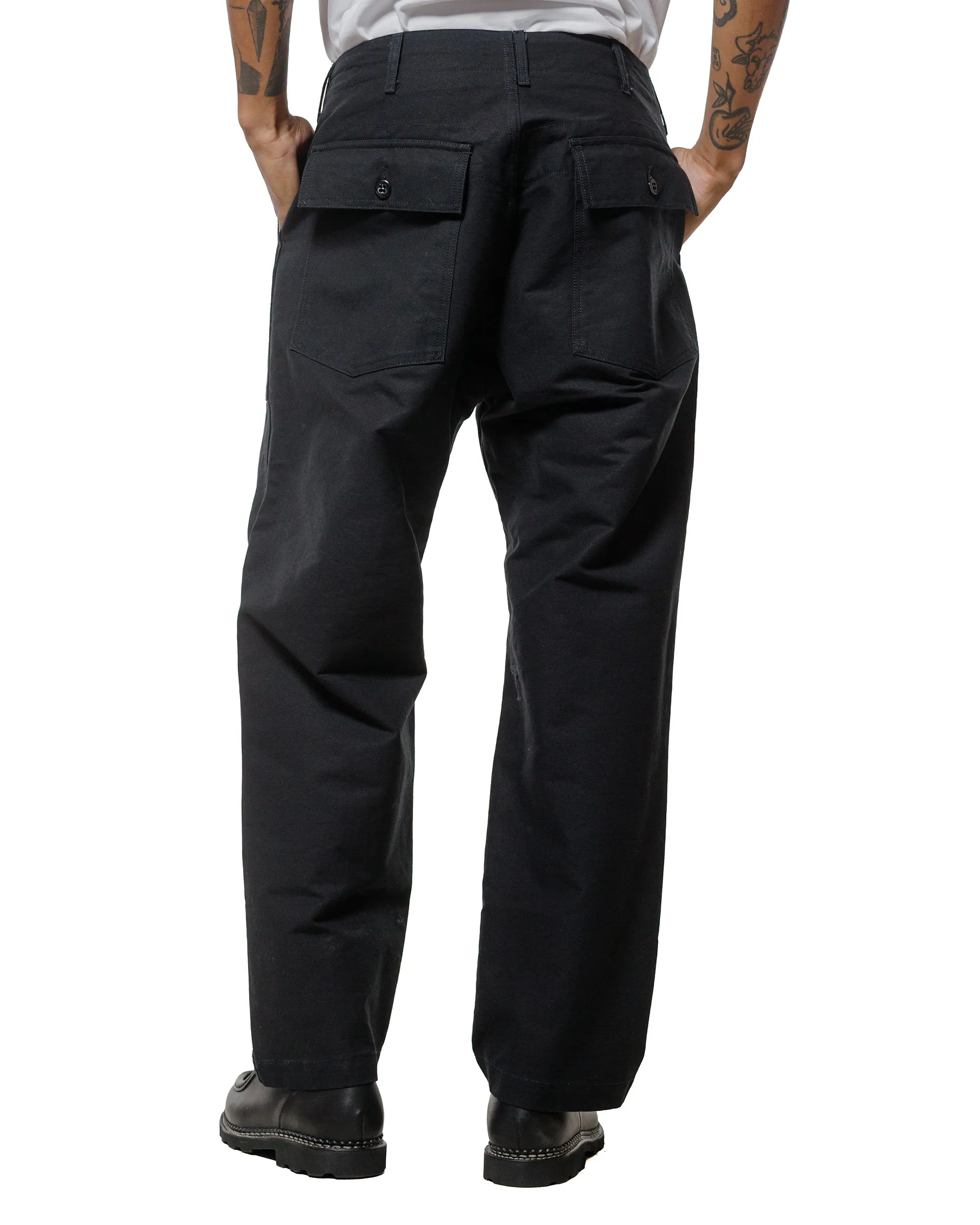 Engineered Garments Fatigue Pant Black Cotton Double Cloth sold by Lost & Found product image thumbnail 3
