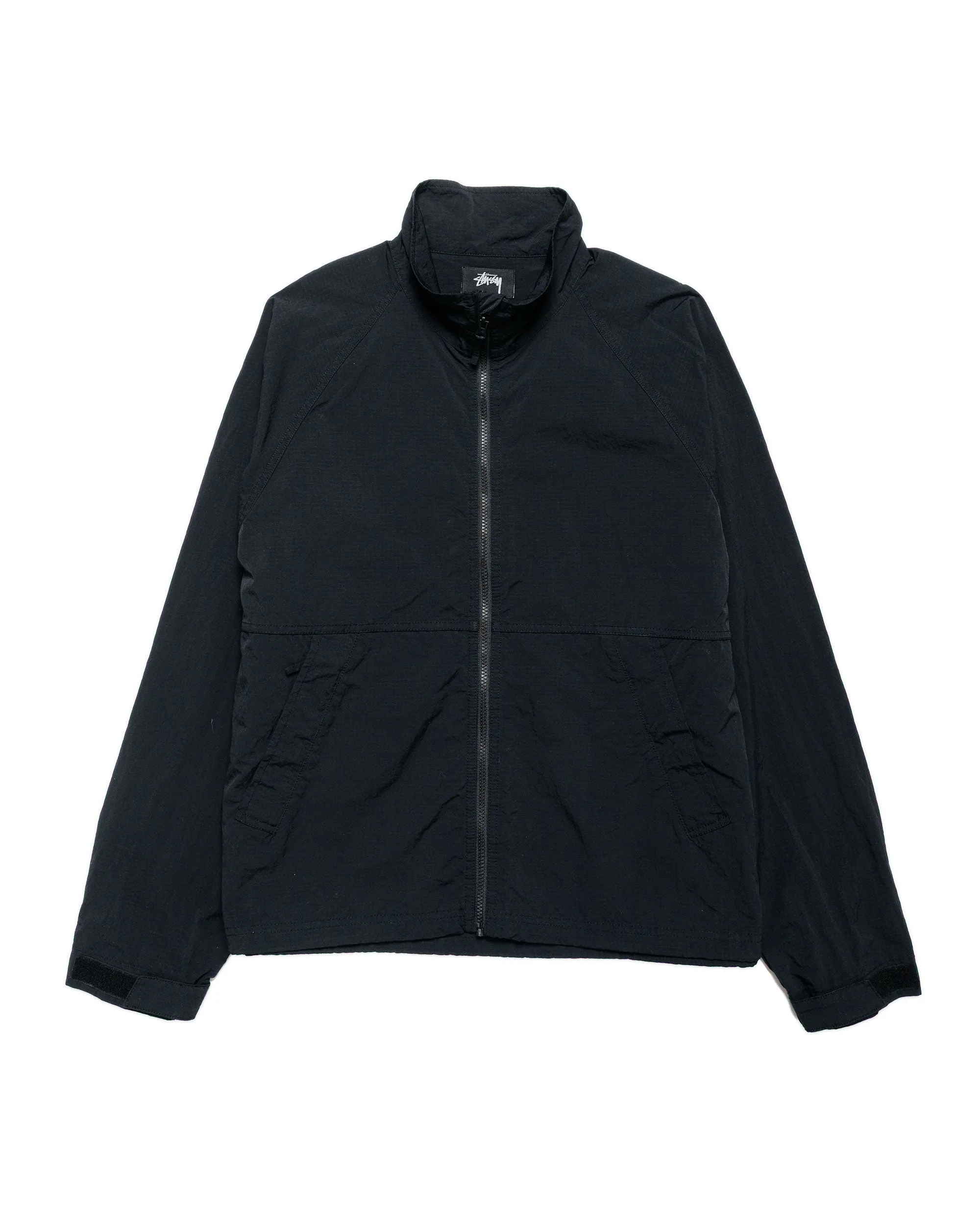 Stüssy Warm Up Jacket Black sold by Lost & Found
